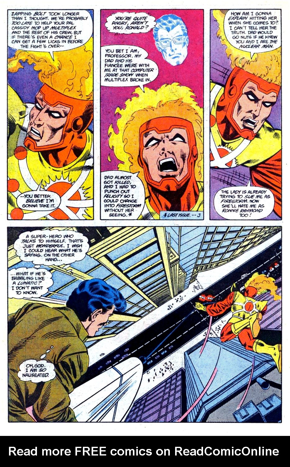 The Fury of Firestorm Issue #47 #51 - English 7