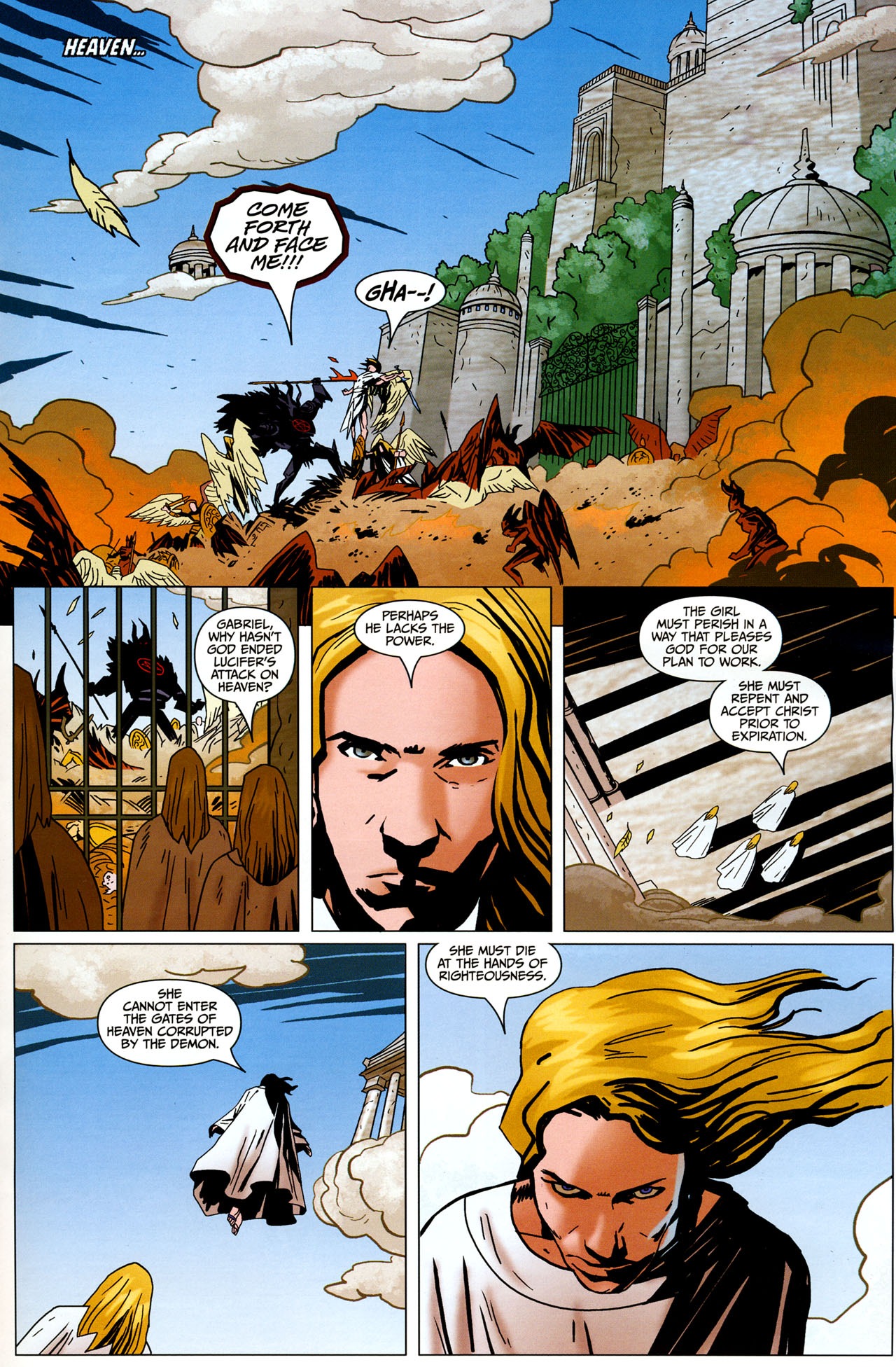 Read online Strange Girl comic -  Issue #17 - 17