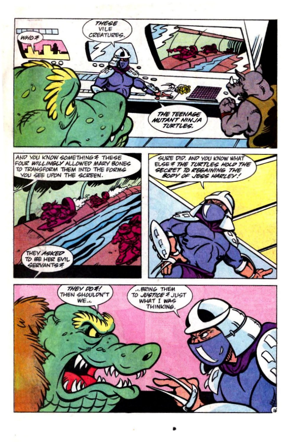 Read online Teenage Mutant Ninja Turtles Adventures (1989) comic -  Issue #6 - 17
