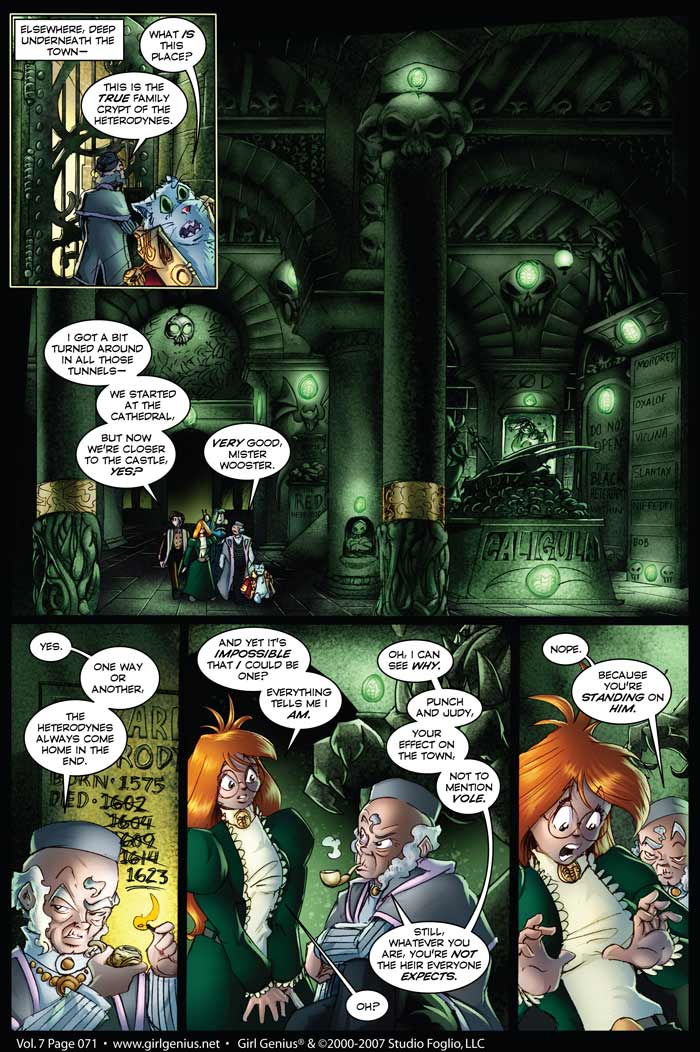 Read online Girl Genius (2002) comic -  Issue #7 - 72