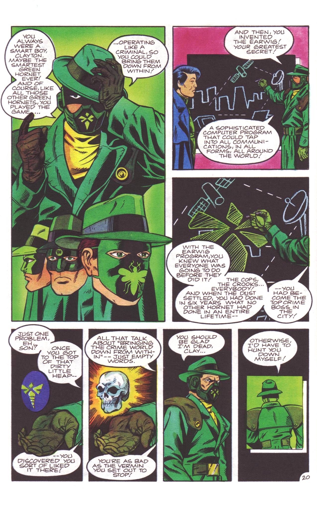 Read online The Green Hornet: Dark Tomorrow comic -  Issue #1 - 22
