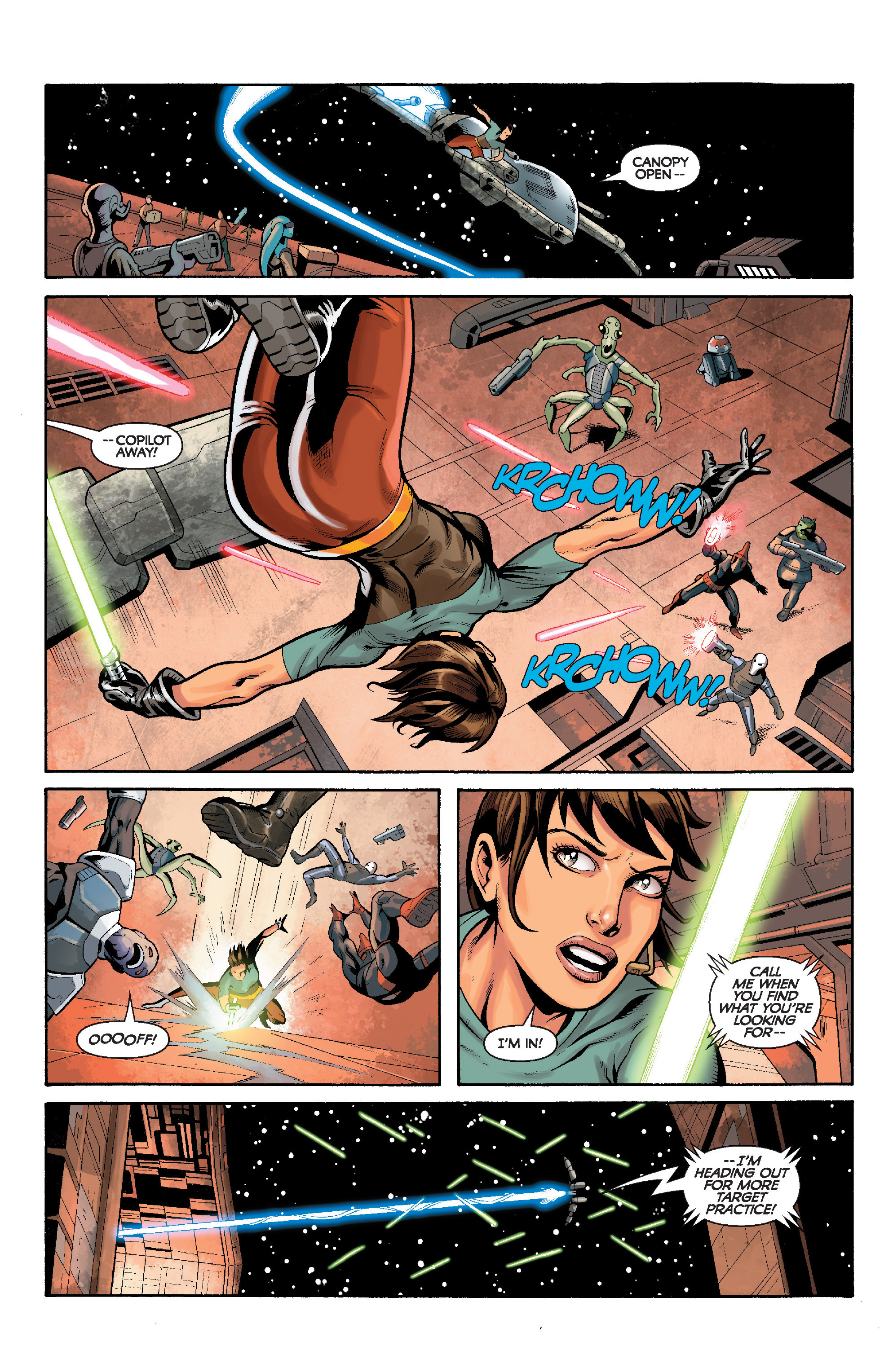 Read online Star Wars: Knight Errant - Deluge comic -  Issue #5 - 9