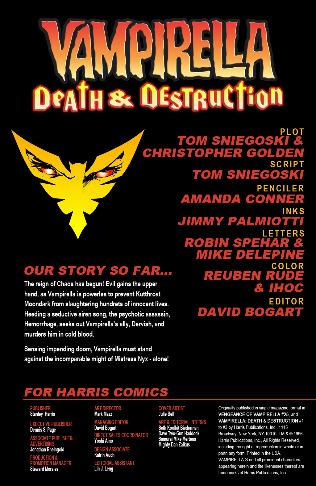 Read online Vampirella: Death & Destruction comic -  Issue # _TPB - 2