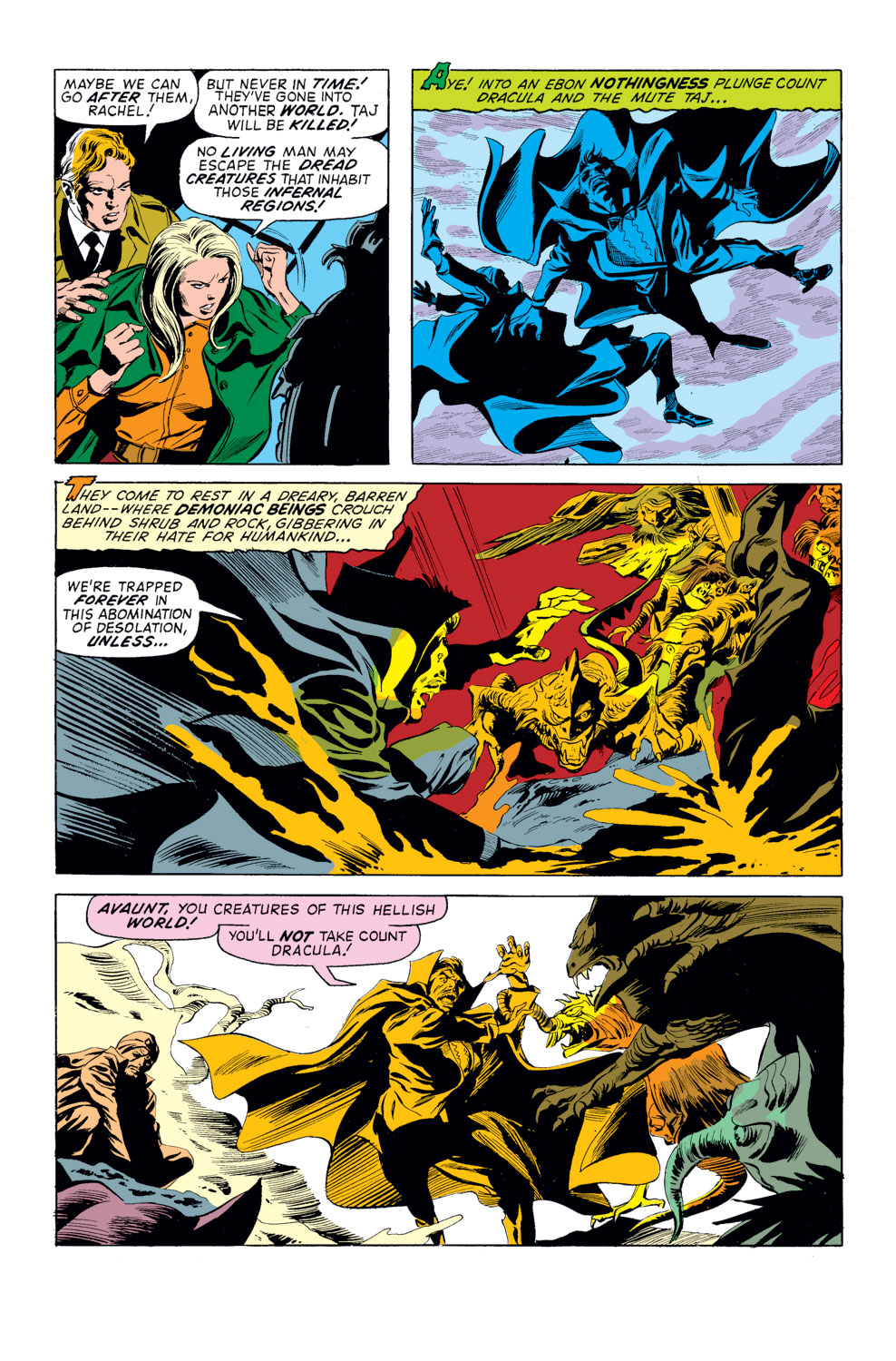 Read online Tomb of Dracula (1972) comic -  Issue #5 - 3