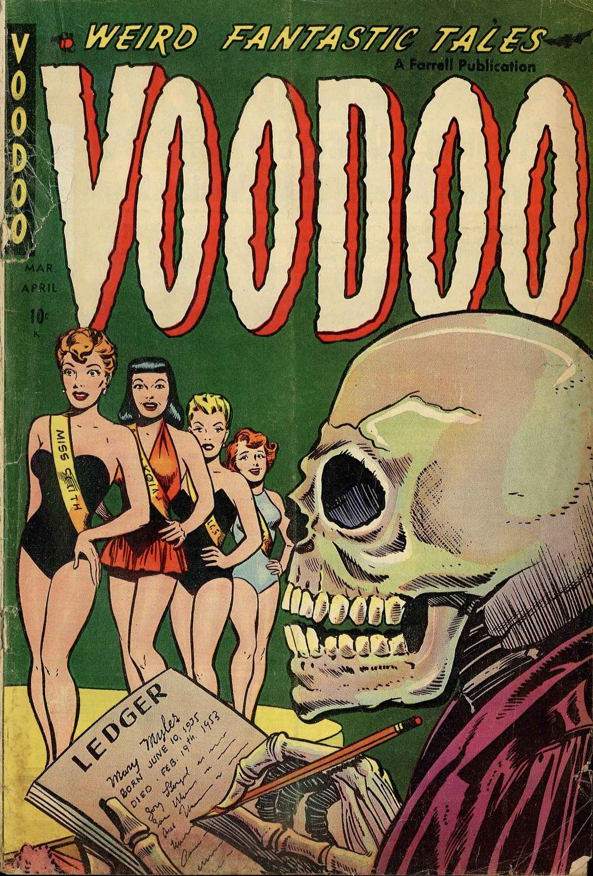 Read online Voodoo (1952) comic -  Issue #14 - 1