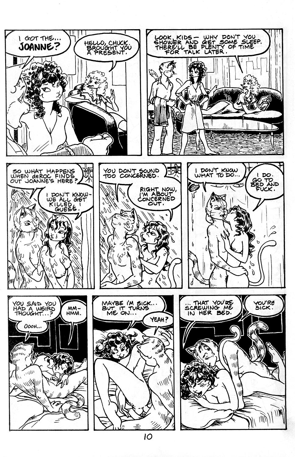 Omaha the Cat Dancer (1986) issue 1 - Page 13