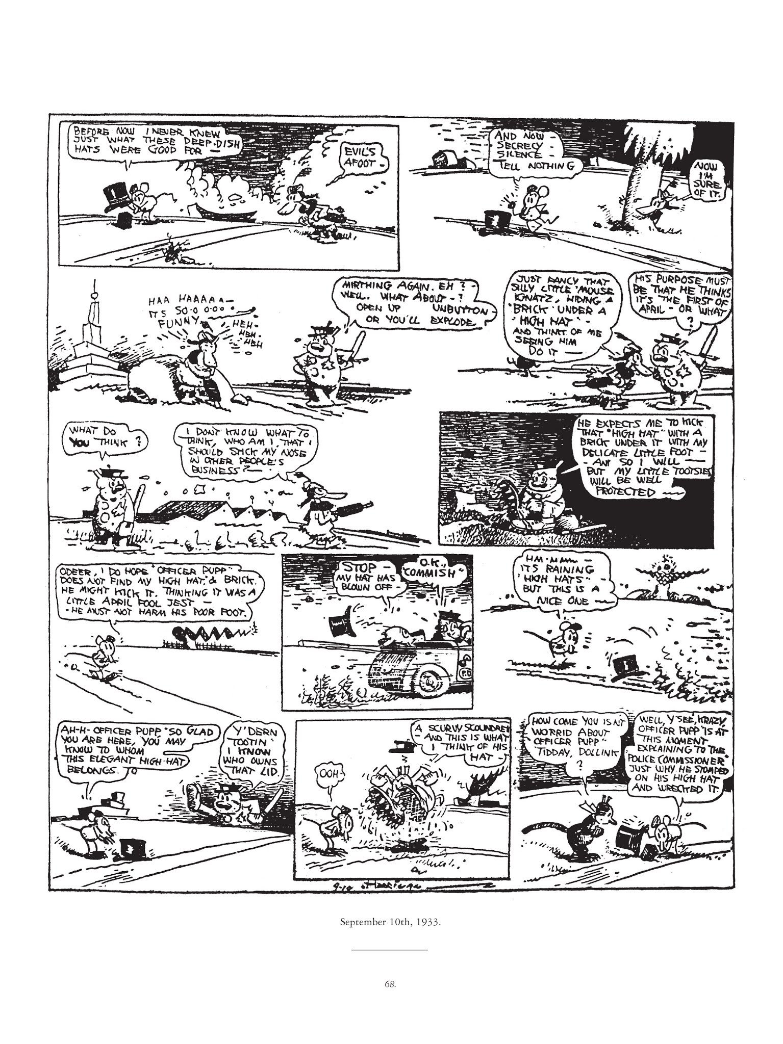 Read online Krazy & Ignatz comic -  Issue # TPB 8 - 67