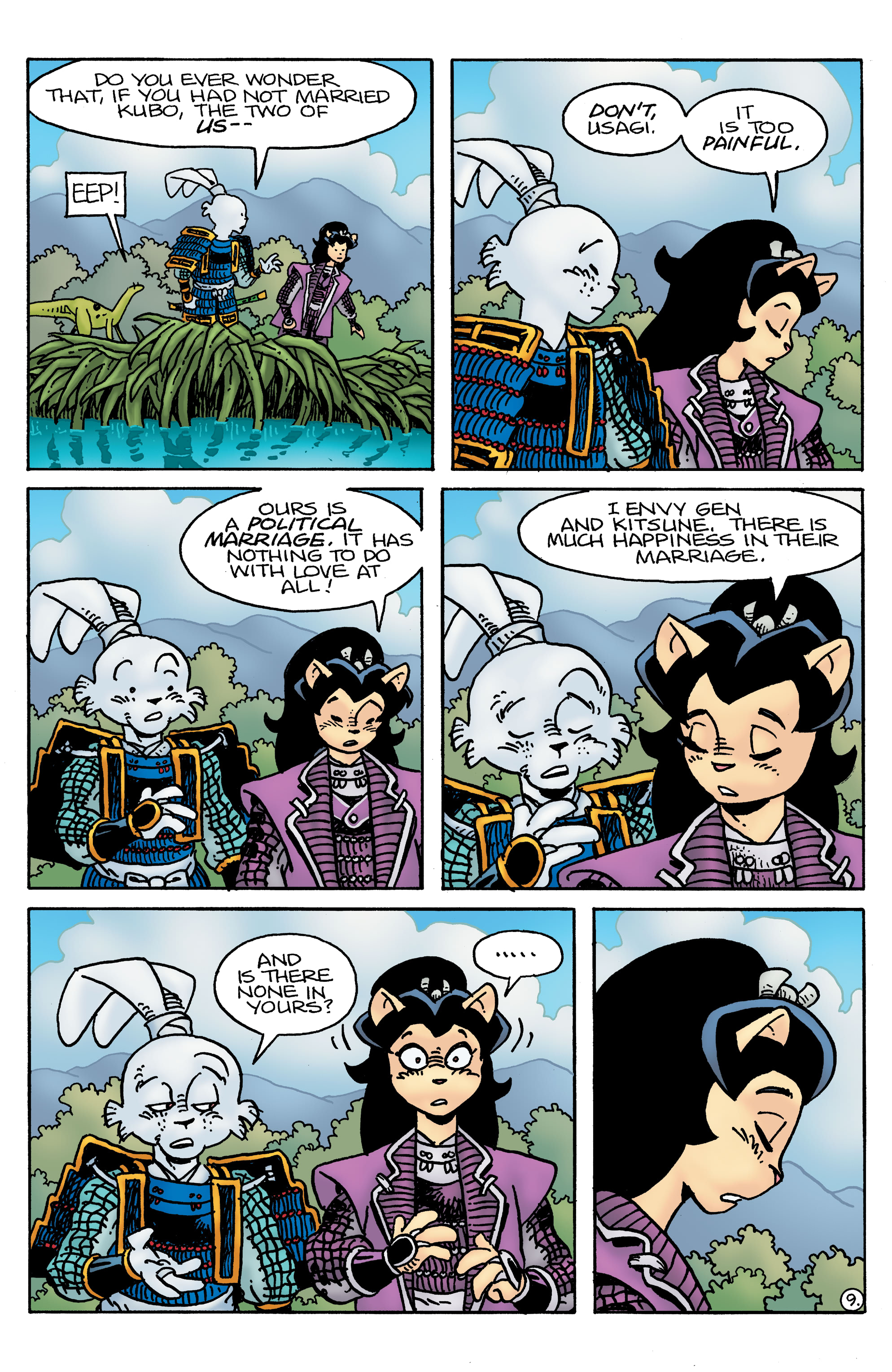 Read online Teenage Mutant Ninja Turtles/Usagi Yojimbo: WhereWhen comic -  Issue #1 - 10