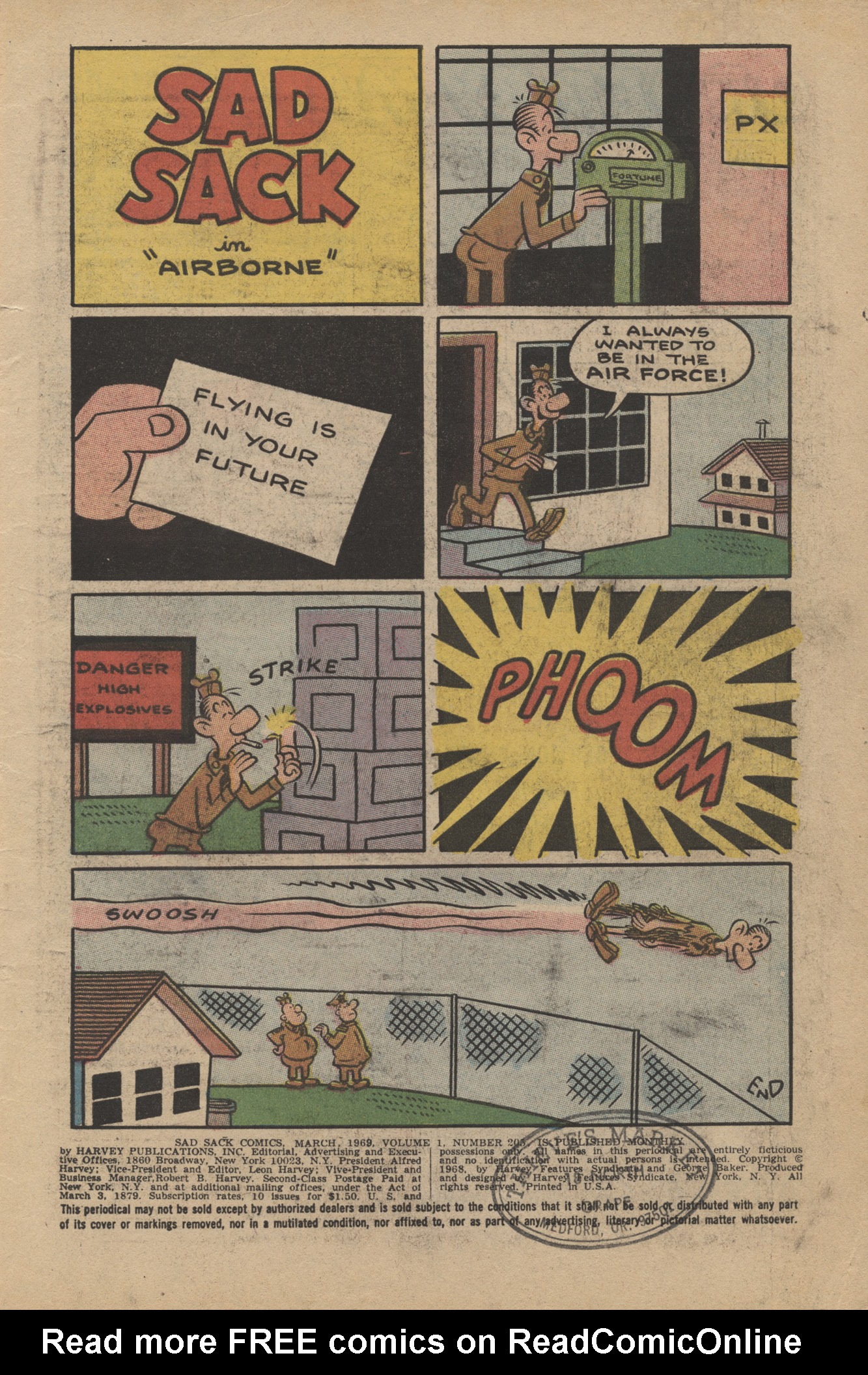 Read online Sad Sack comic -  Issue #205 - 3