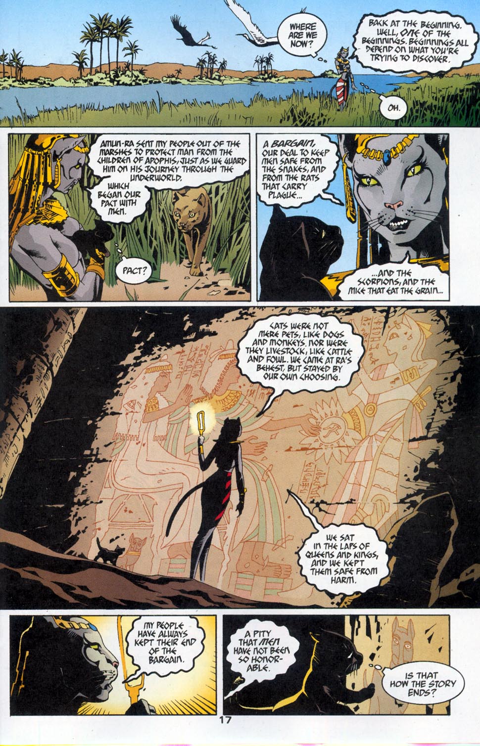 Read online Sandman Presents: Bast comic -  Issue #2 - 18