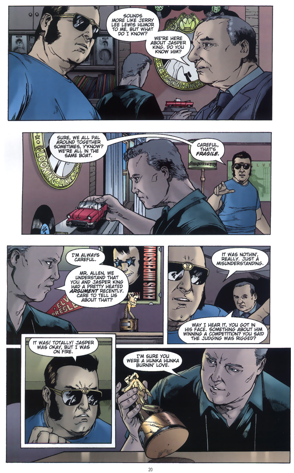 Read online CSI: Crime Scene Investigation: Thicker Than Blood comic -  Issue # Full - 22