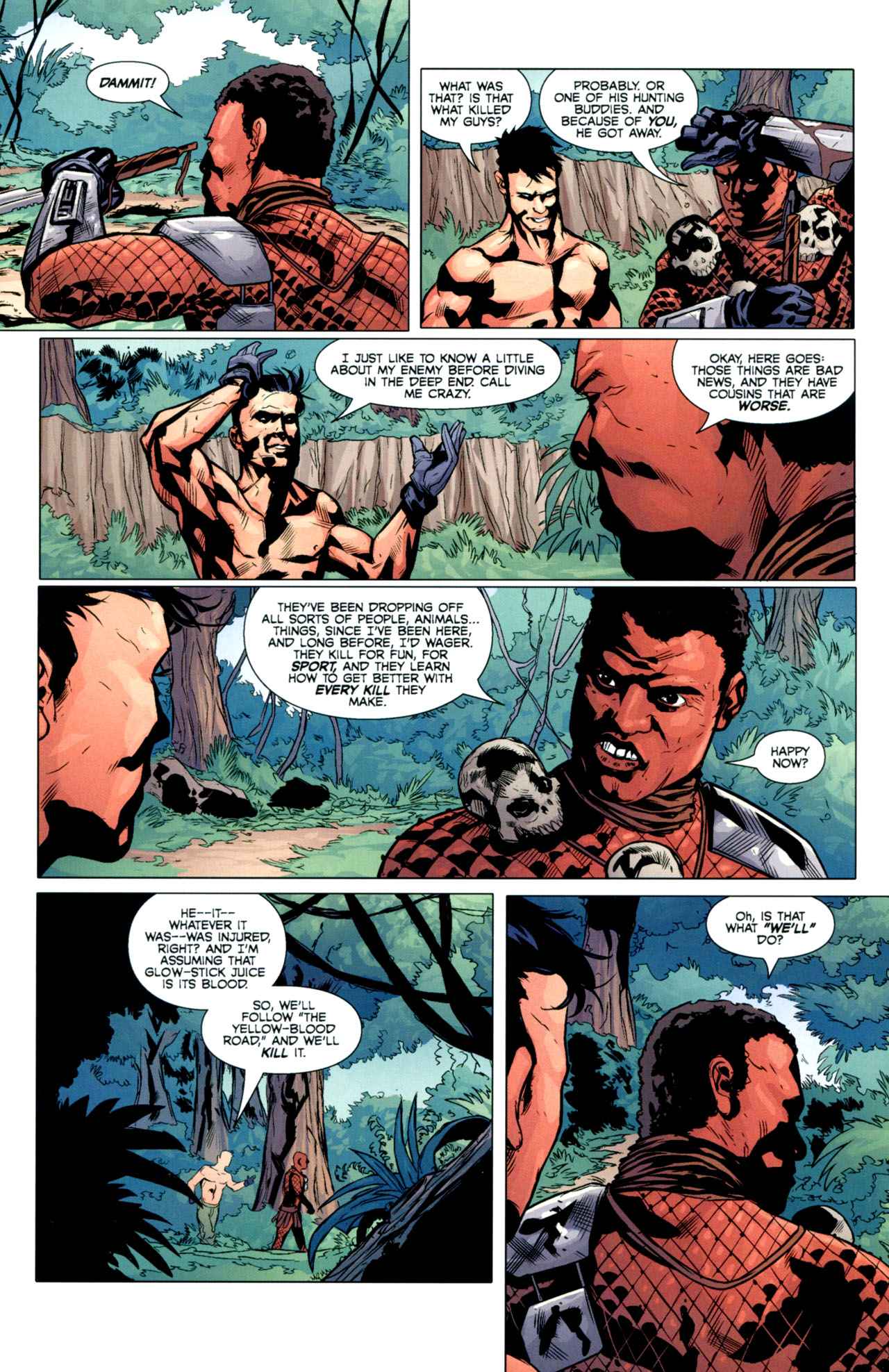 Read online Predators (2010) comic -  Issue #2 - 6