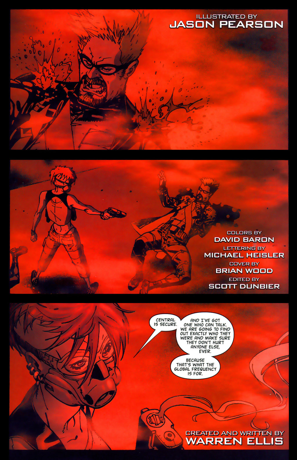 Read online Global Frequency comic -  Issue #11 - 23