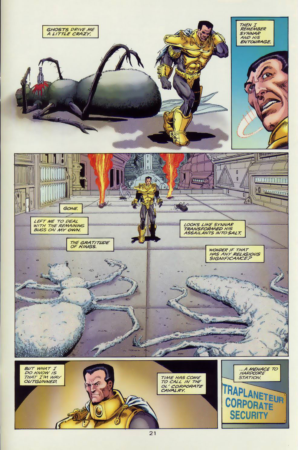 Read online Hardcore Station comic -  Issue #2 - 21