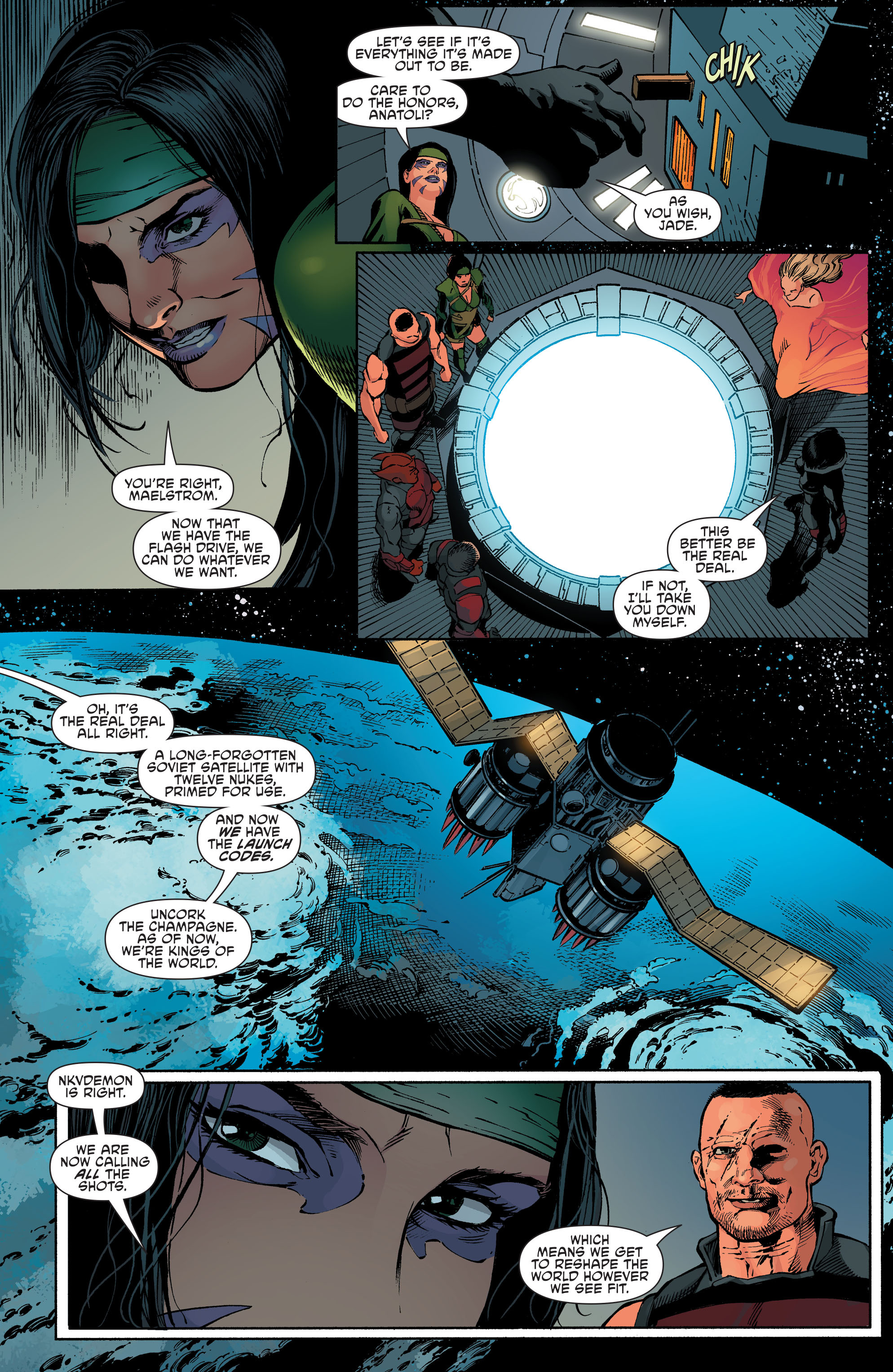 Read online Aquaman and the Others comic -  Issue #7 - 18