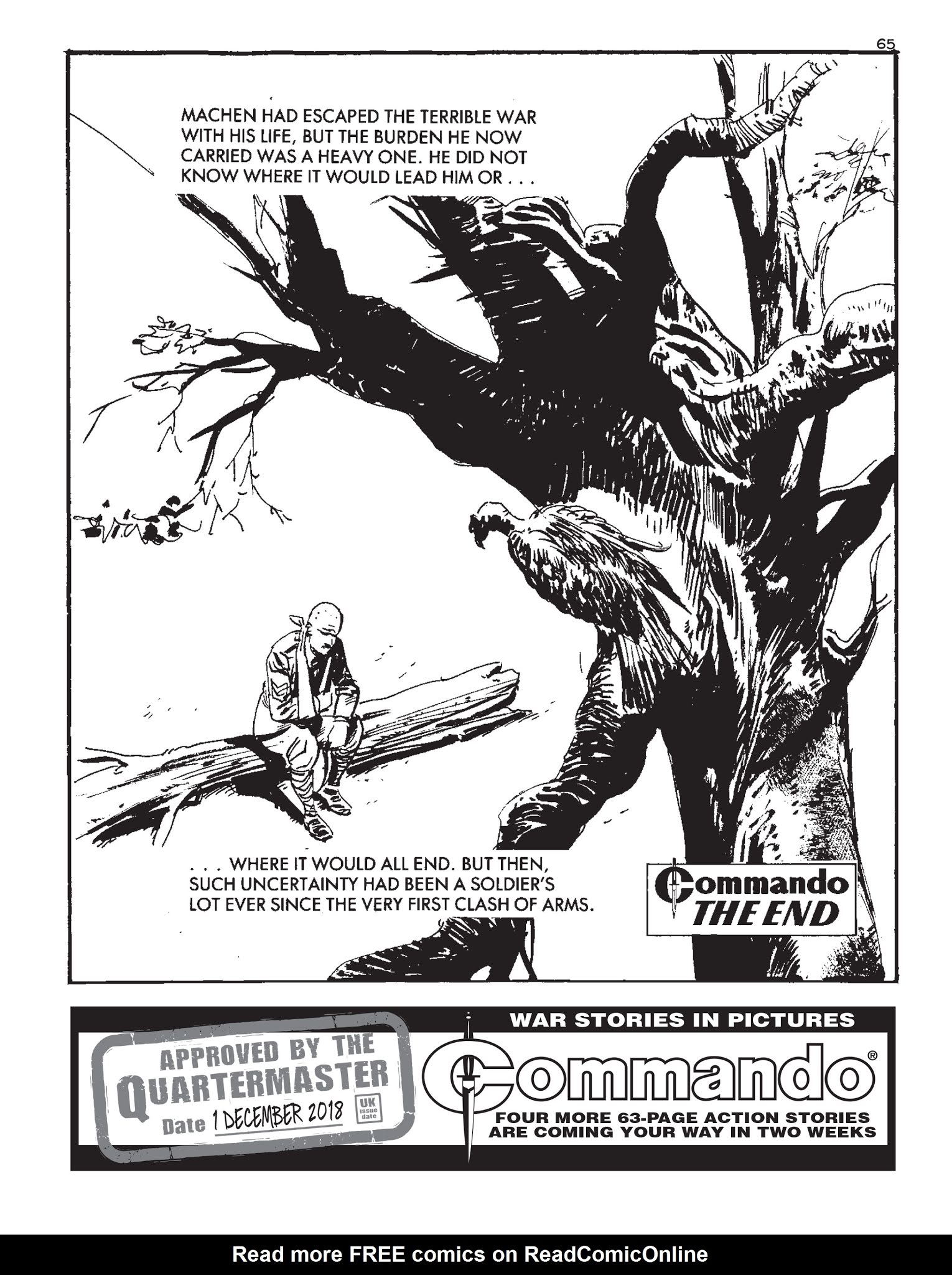 Read online Commando: For Action and Adventure comic -  Issue #5178 - 65