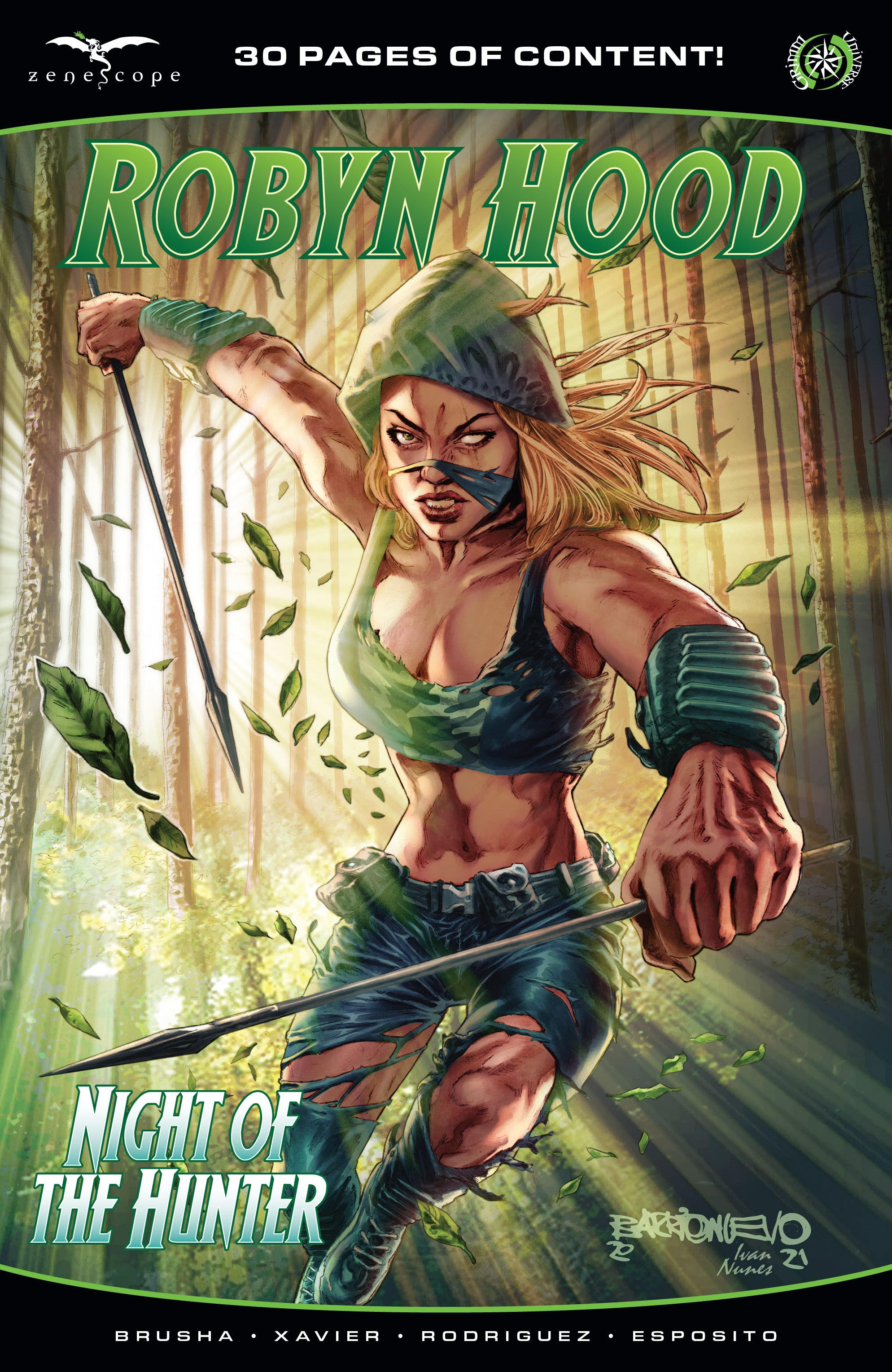 Read online Robyn Hood: Night of the Hunter comic -  Issue # Full - 1