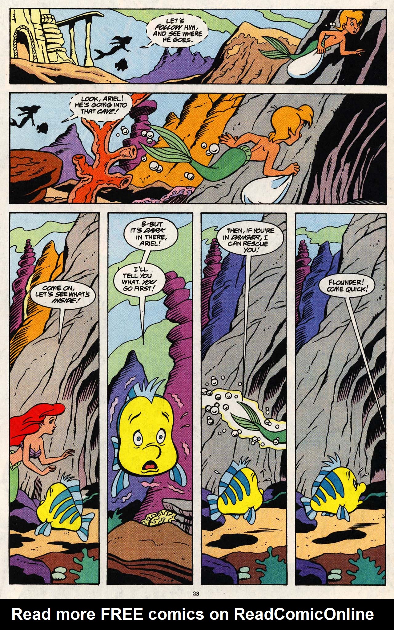 Read online Disney's The Little Mermaid comic -  Issue #6 - 25