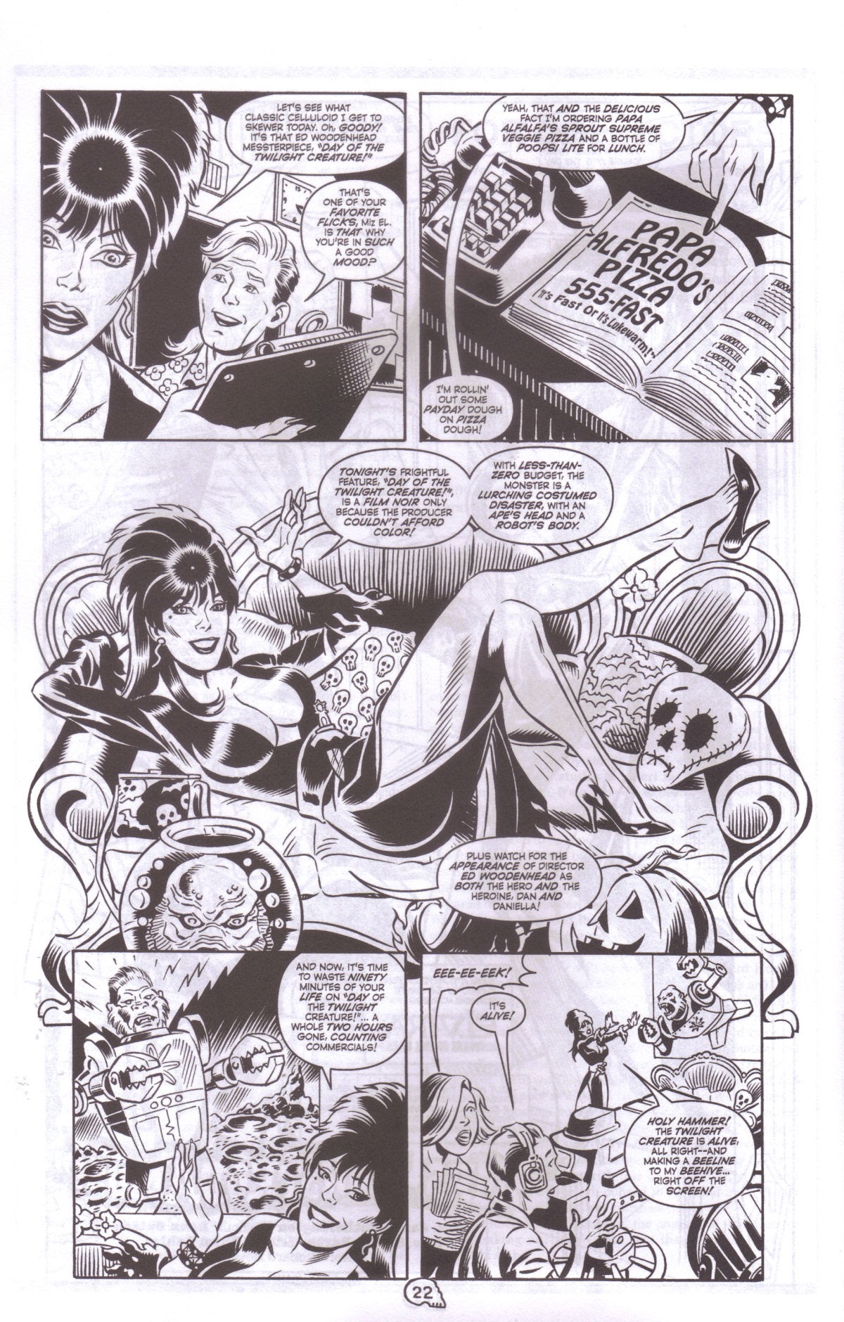 Read online Elvira, Mistress of the Dark comic -  Issue #165 - 20