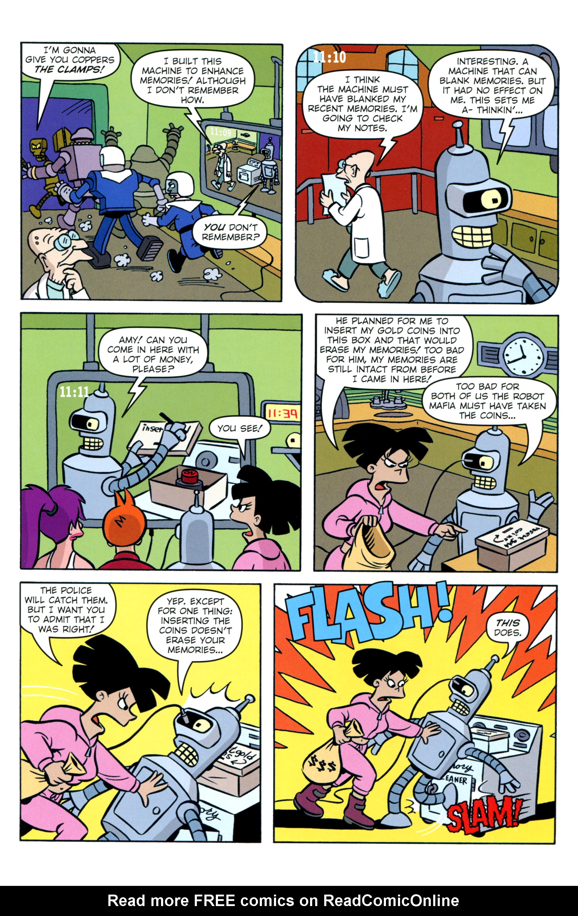 Read online Futurama Comics comic -  Issue #68 - 14