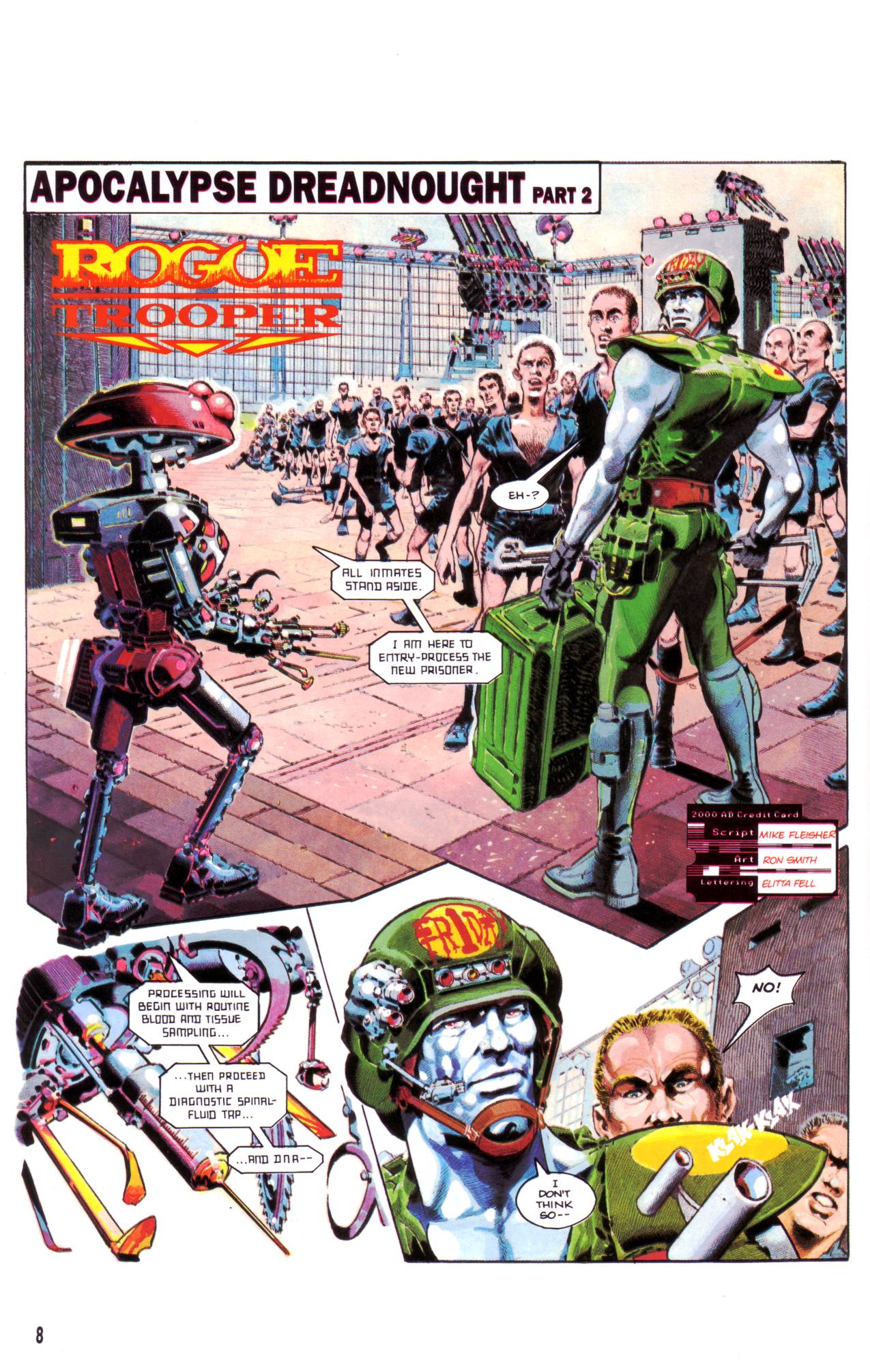 Read online Rogue Trooper:  The Final Warrior comic -  Issue #7 - 9