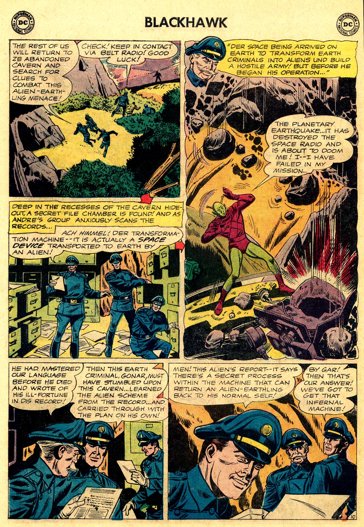 Read online Blackhawk (1957) comic -  Issue #177 - 14