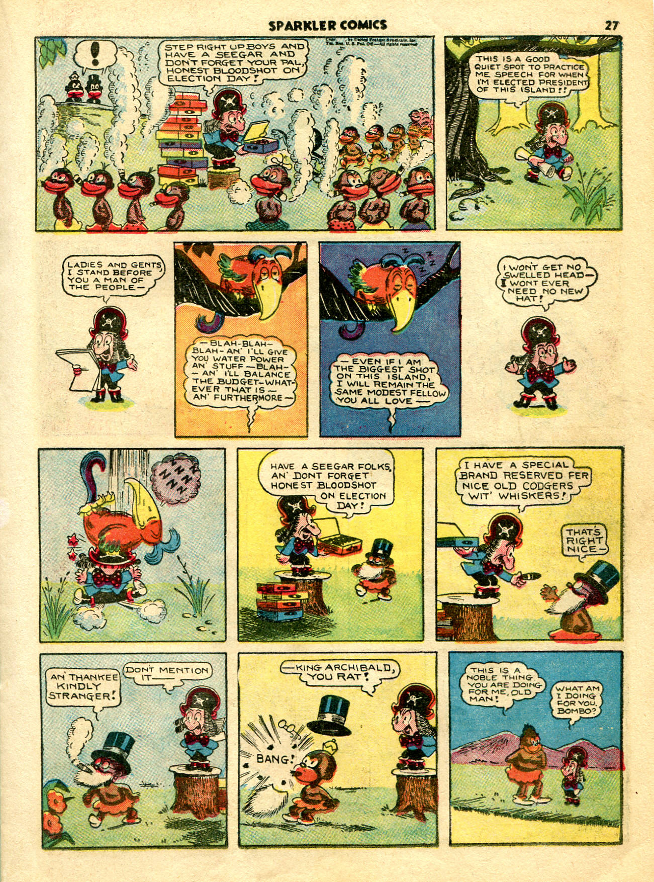 Read online Sparkler Comics comic -  Issue #5 - 28
