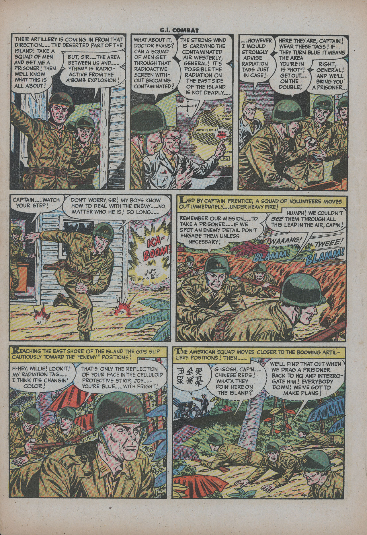 Read online G.I. Combat (1952) comic -  Issue #28 - 6