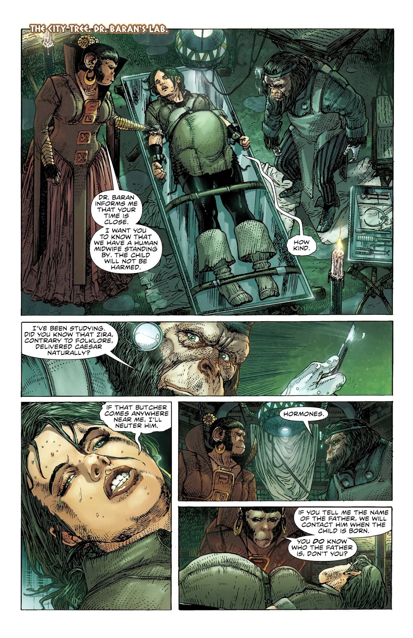 Read online Planet of the Apes (2011) comic -  Issue #9 - 19