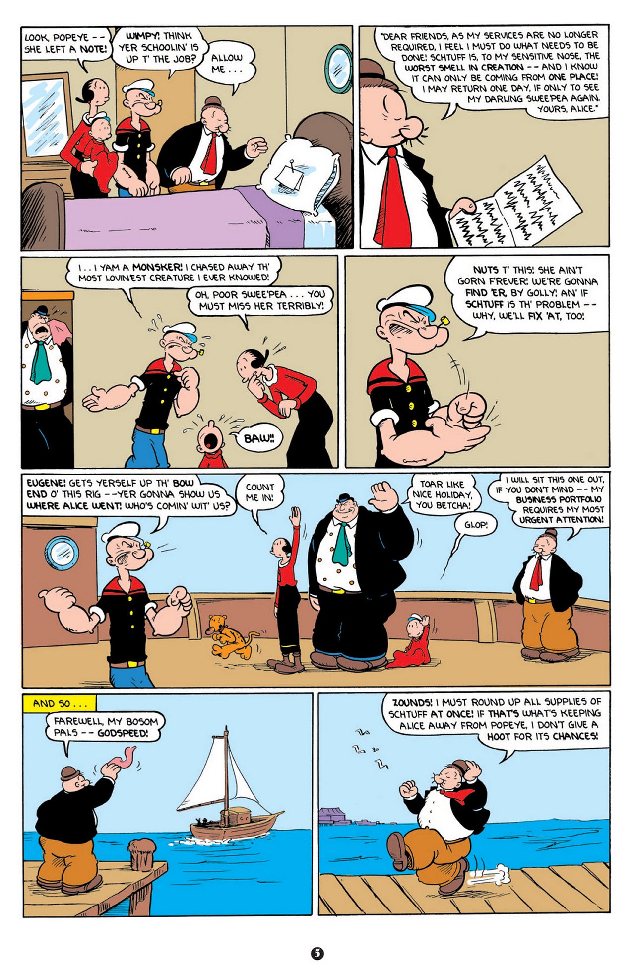 Read online Popeye (2012) comic -  Issue #9 - 7