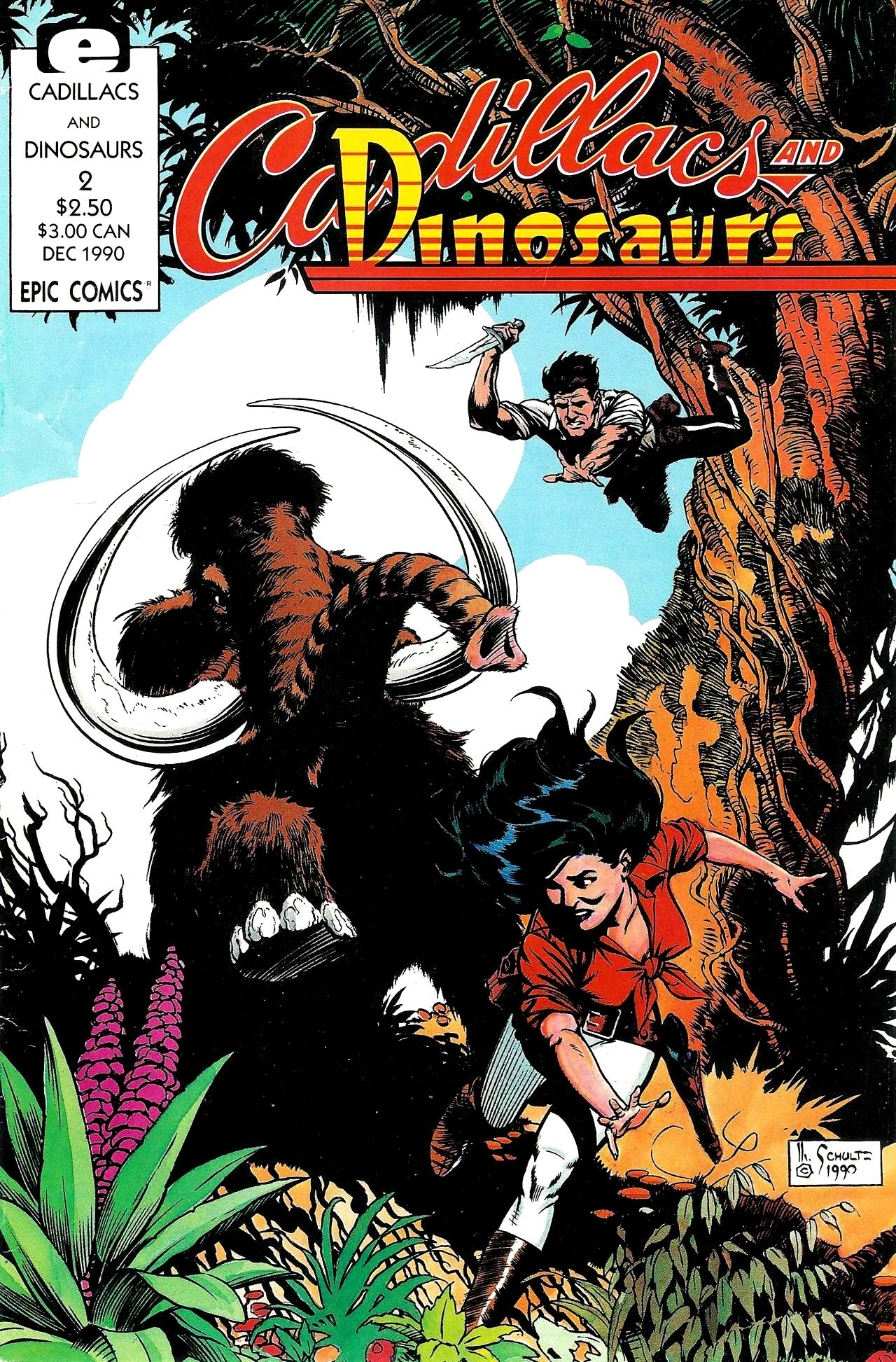Read online Cadillacs & Dinosaurs comic -  Issue #2 - 1