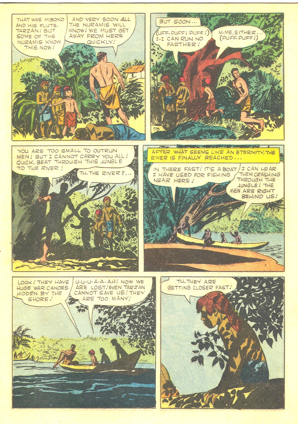 Read online Tarzan (1948) comic -  Issue #97 - 25