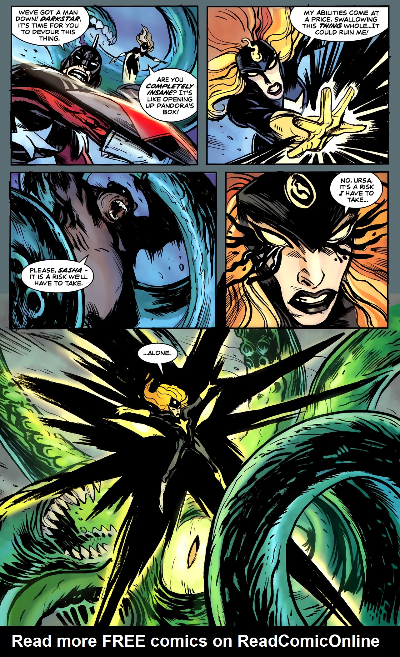 Read online Darkstar & The Winter Guard comic -  Issue #0 - 7