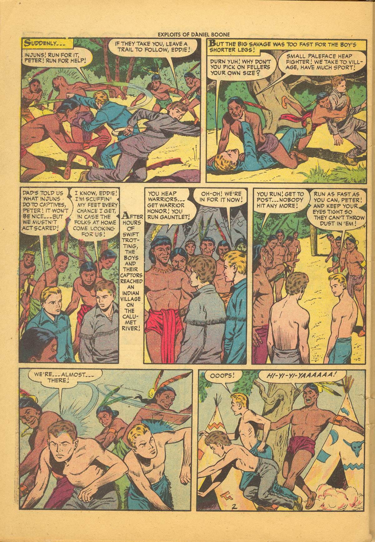 Read online Exploits of Daniel Boone comic -  Issue #4 - 30
