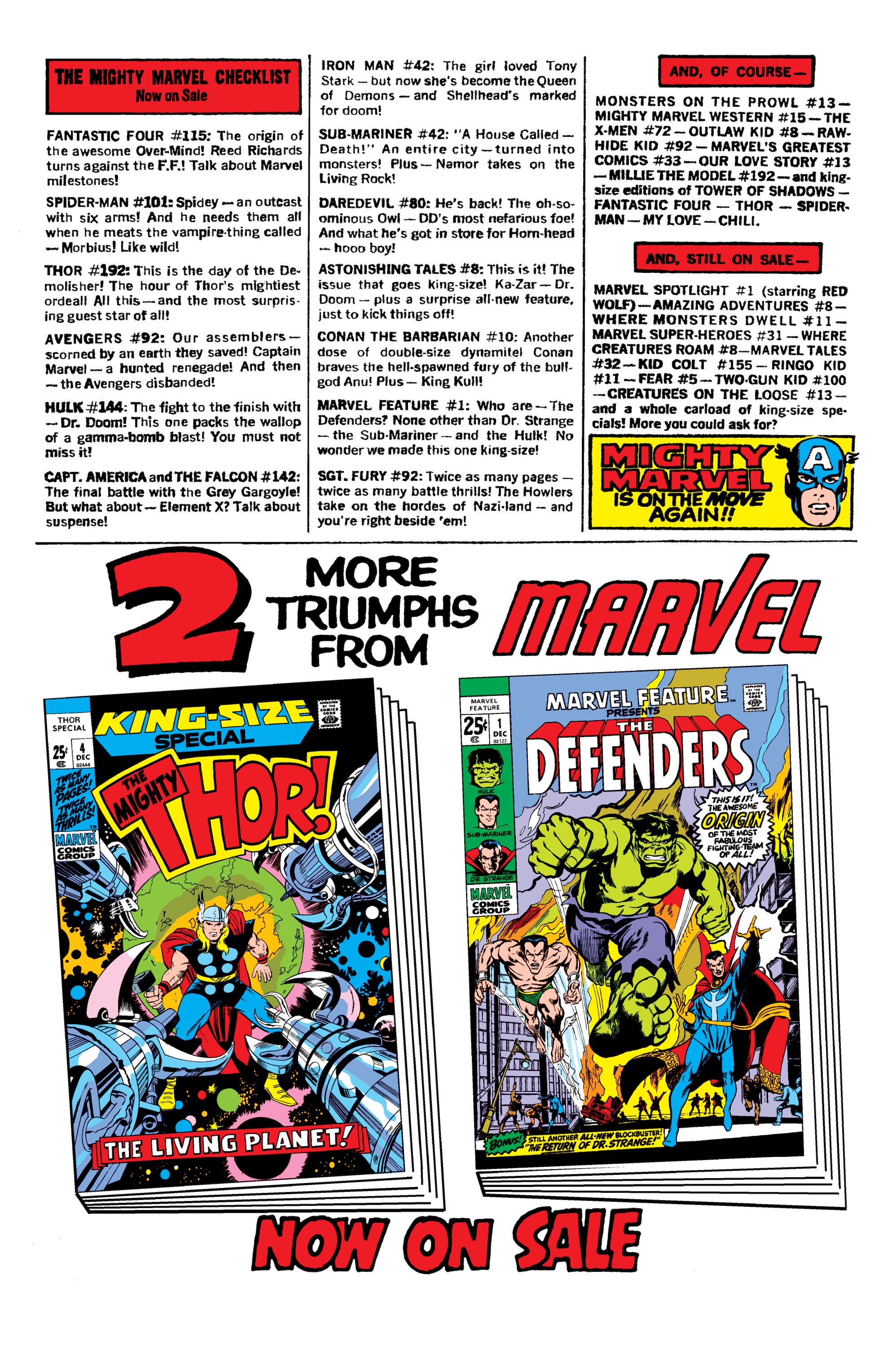 Read online Defenders: Marvel Feature #1: Facsimile Edition comic -  Issue #1: Facsimile Edition Full - 38
