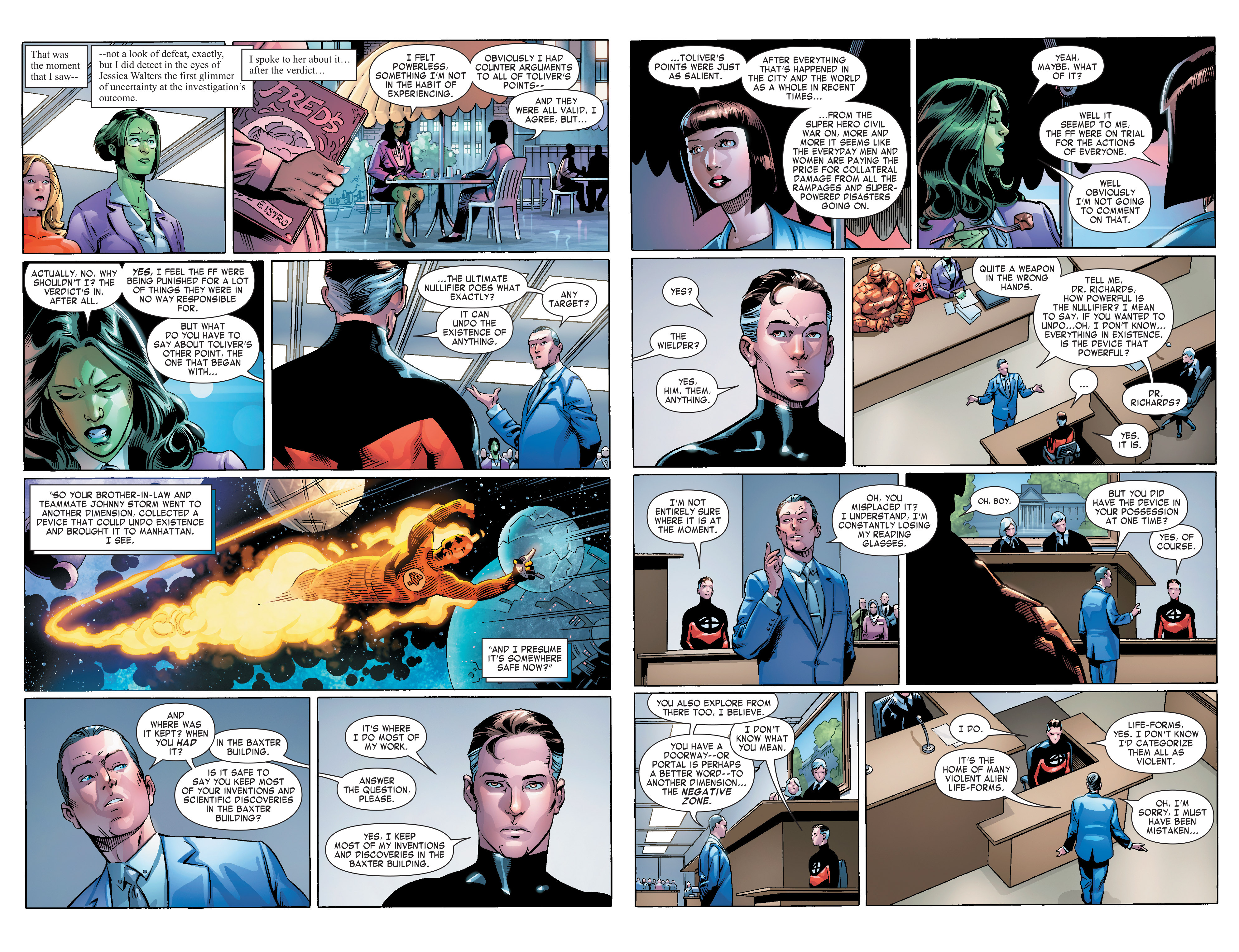 Read online Fantastic Four (2014) comic -  Issue #5 - 12