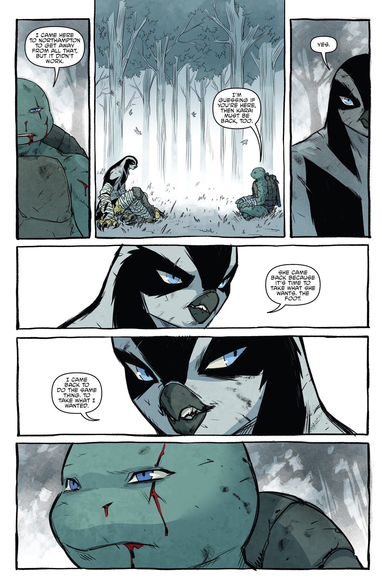 Read online Teenage Mutant Ninja Turtles: Macro-Series comic -  Issue #3 - 22