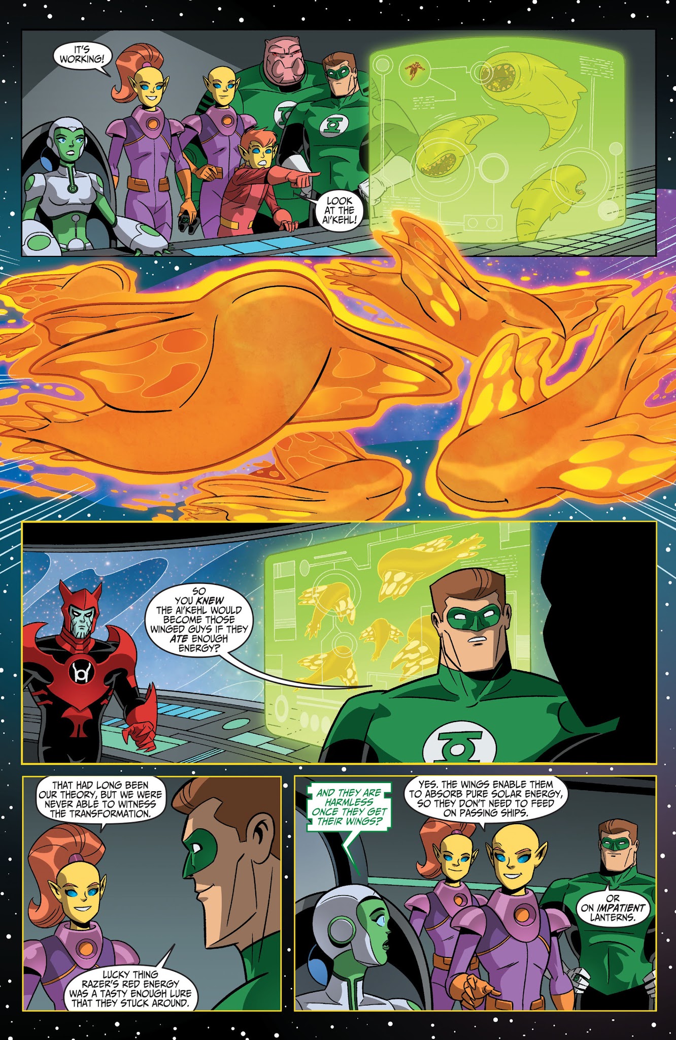 Read online Green Lantern: The Animated Series comic -  Issue #10 - 20