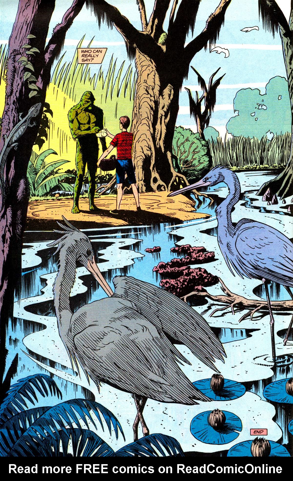 Read online Swamp Thing (1982) comic -  Issue # _Annual 4 - 49