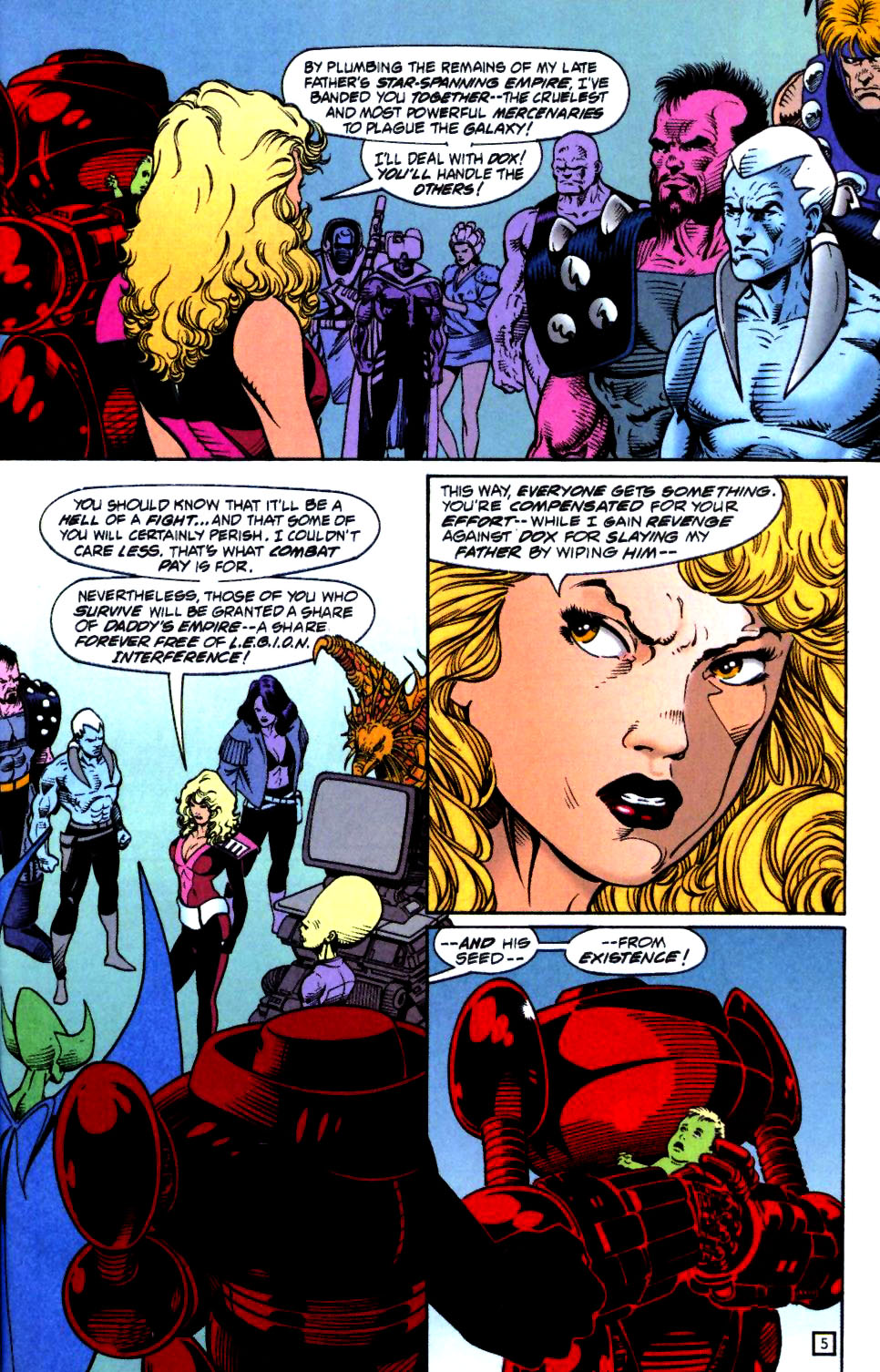 Read online L.E.G.I.O.N. comic -  Issue #50 - 6