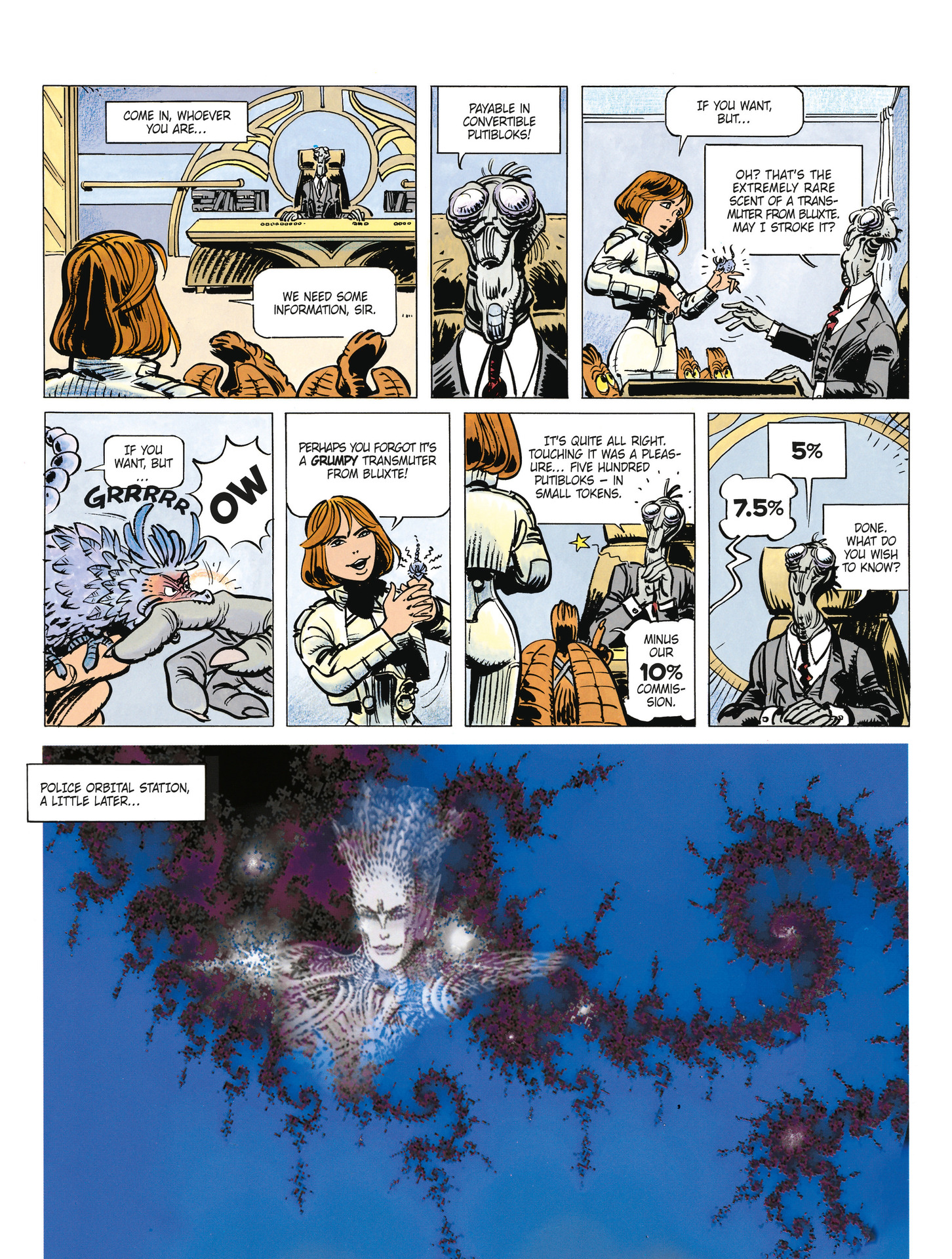 Read online Valerian and Laureline comic -  Issue #15 - 54
