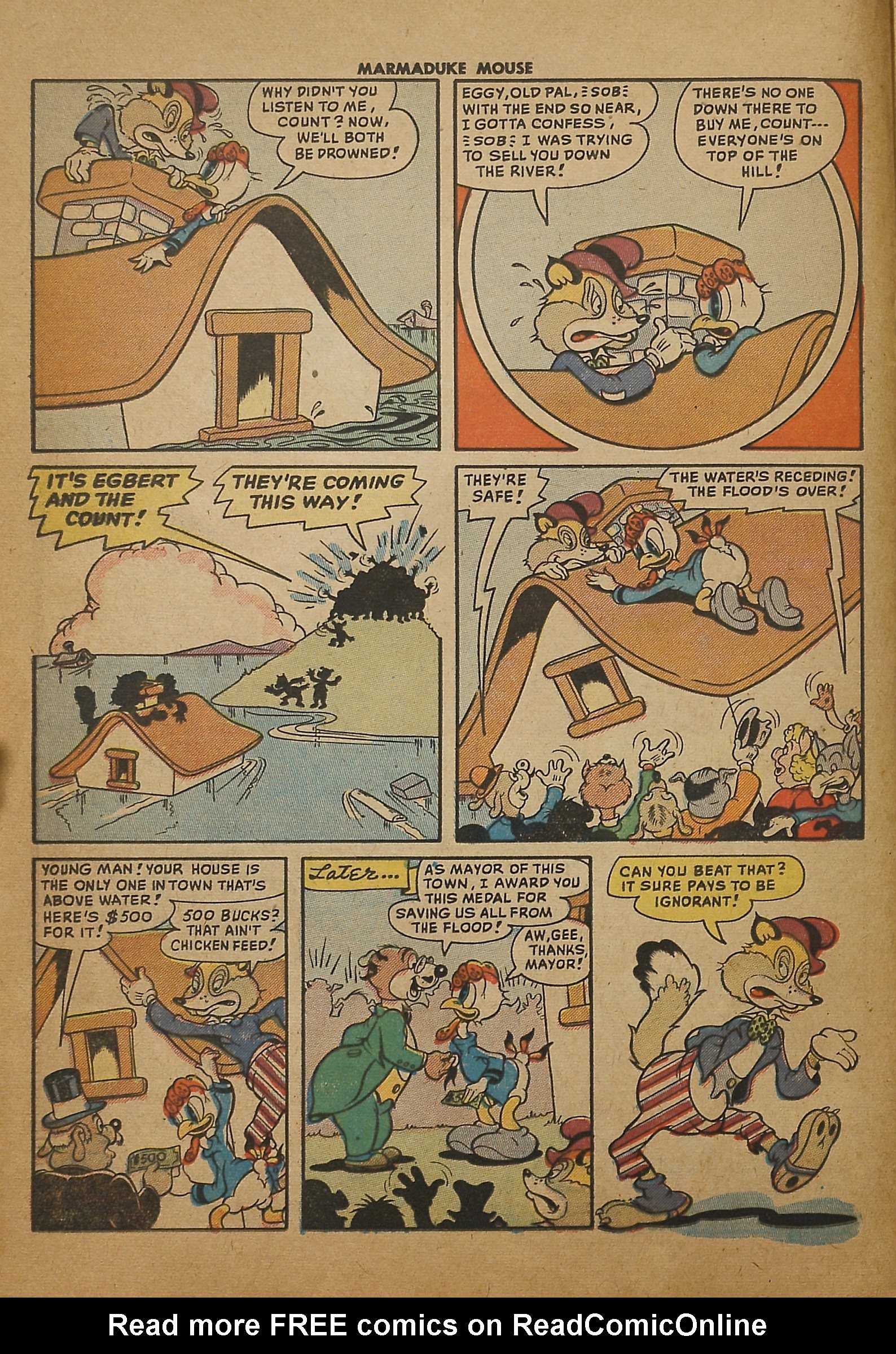 Read online Marmaduke Mouse comic -  Issue #51 - 16