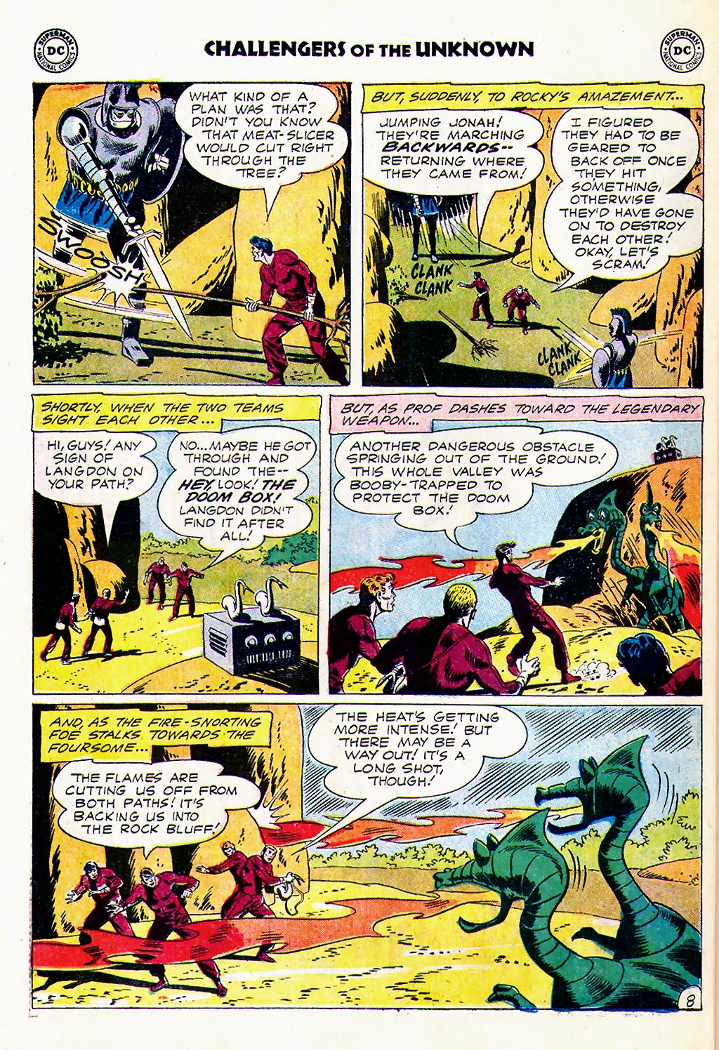 Challengers of the Unknown (1958) Issue #23 #23 - English 10