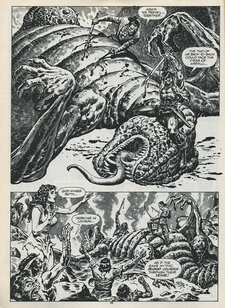 The Savage Sword Of Conan issue 187 - Page 42