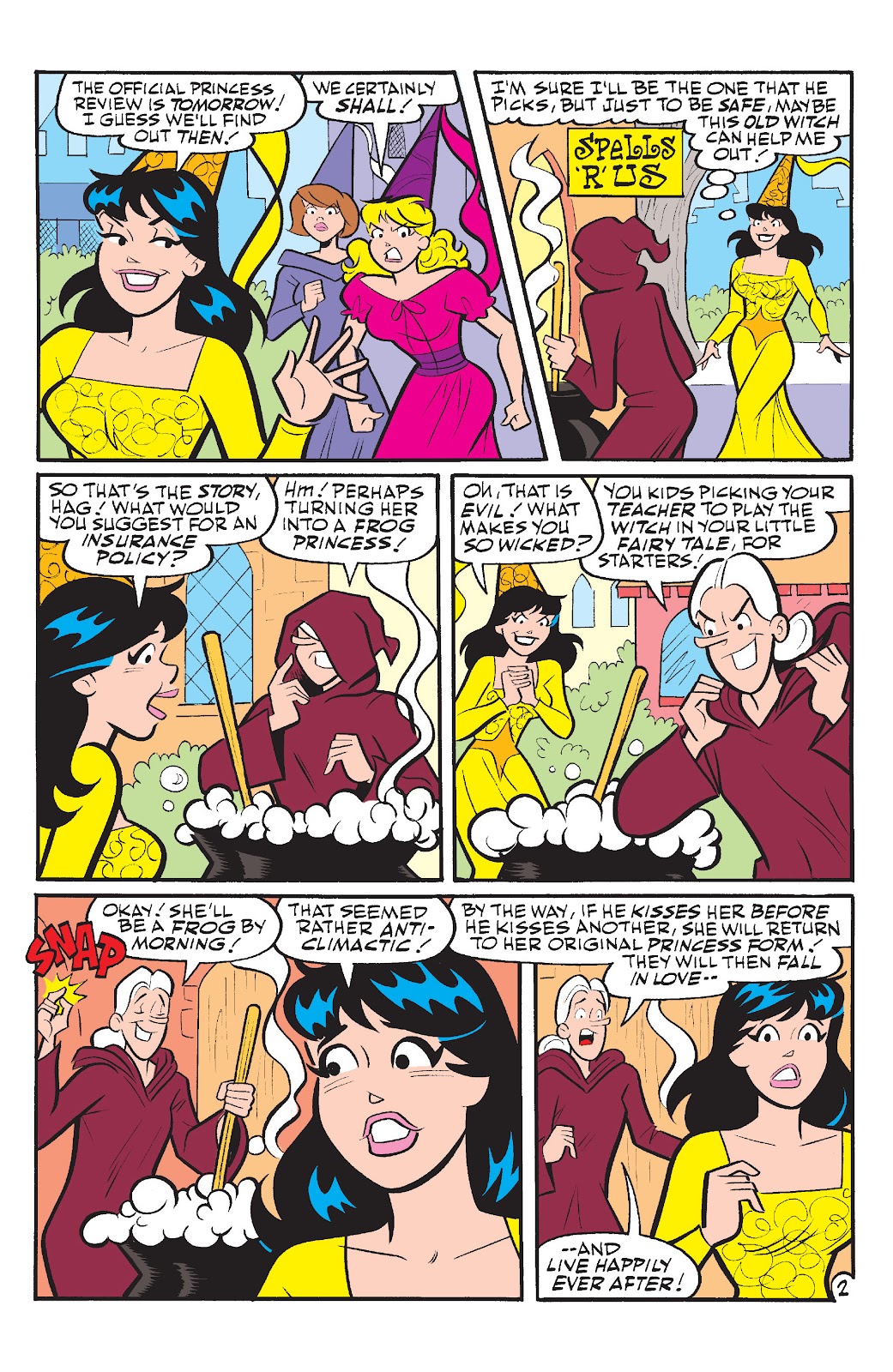 Read online Betty & Veronica Friends Forever: Return To Storybook Land comic -  Issue # Full - 9