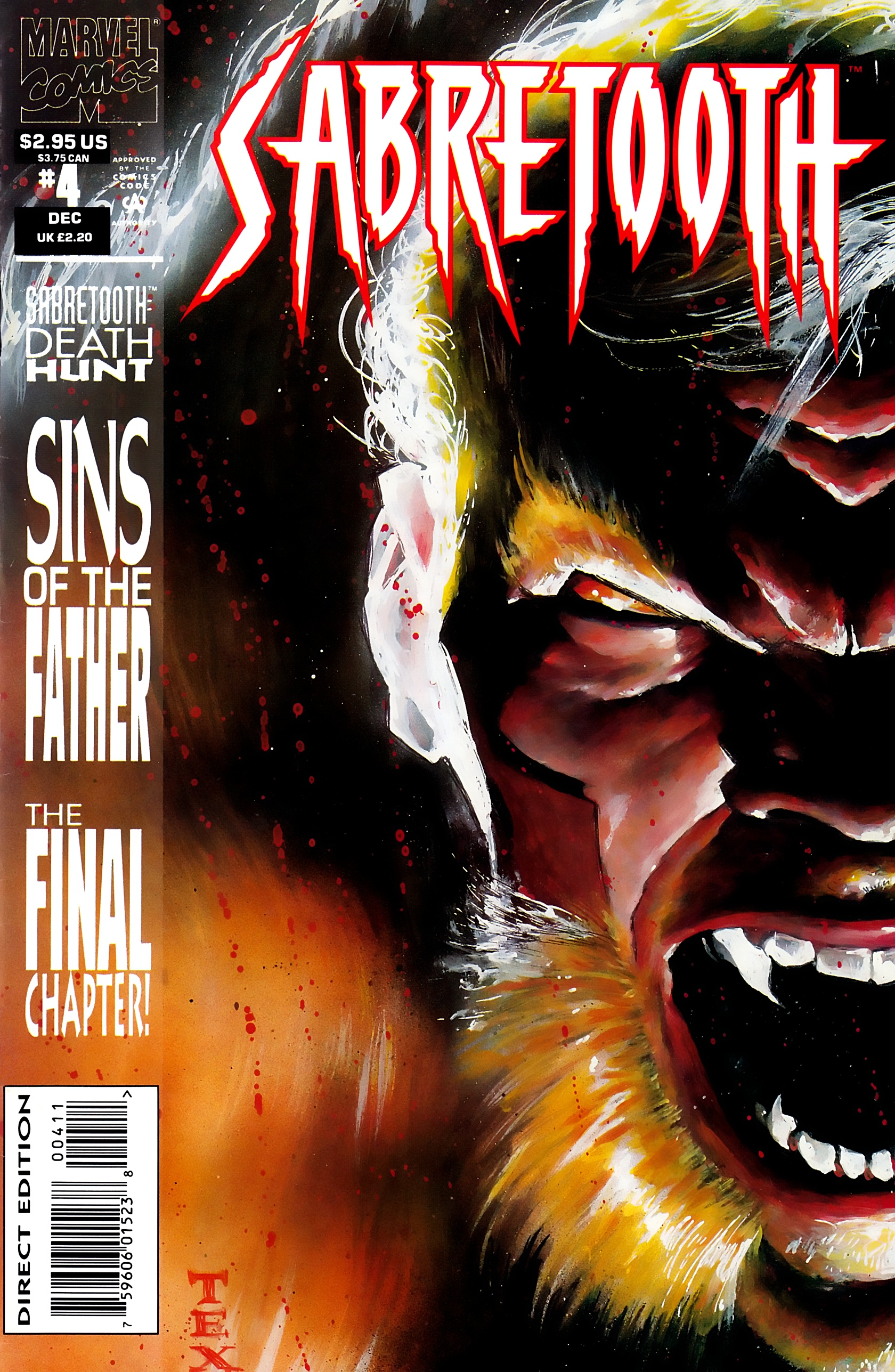 Read online Sabretooth comic -  Issue #4 - 1
