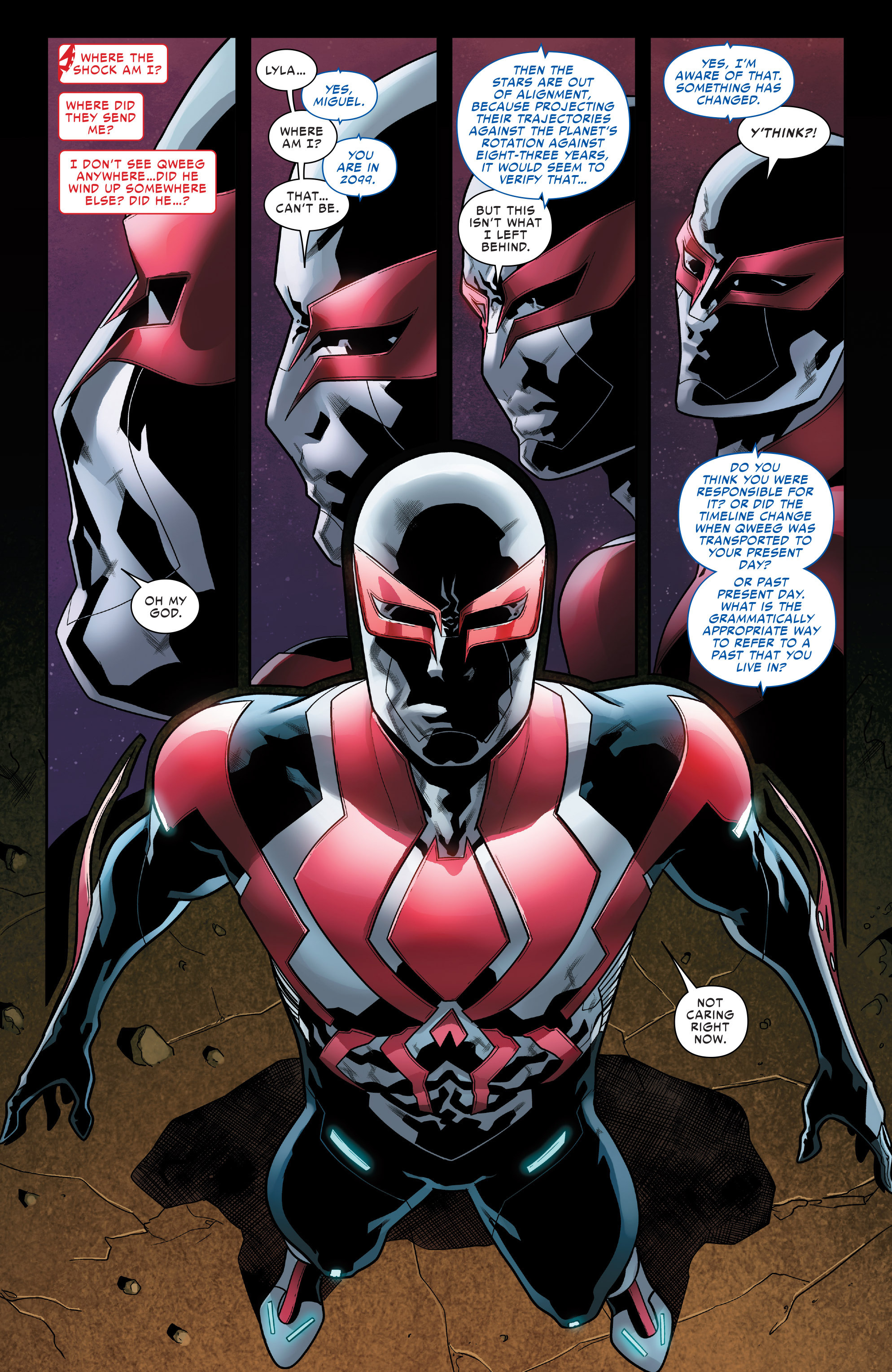 Read online Spider-Man 2099 (2015) comic -  Issue #10 - 2