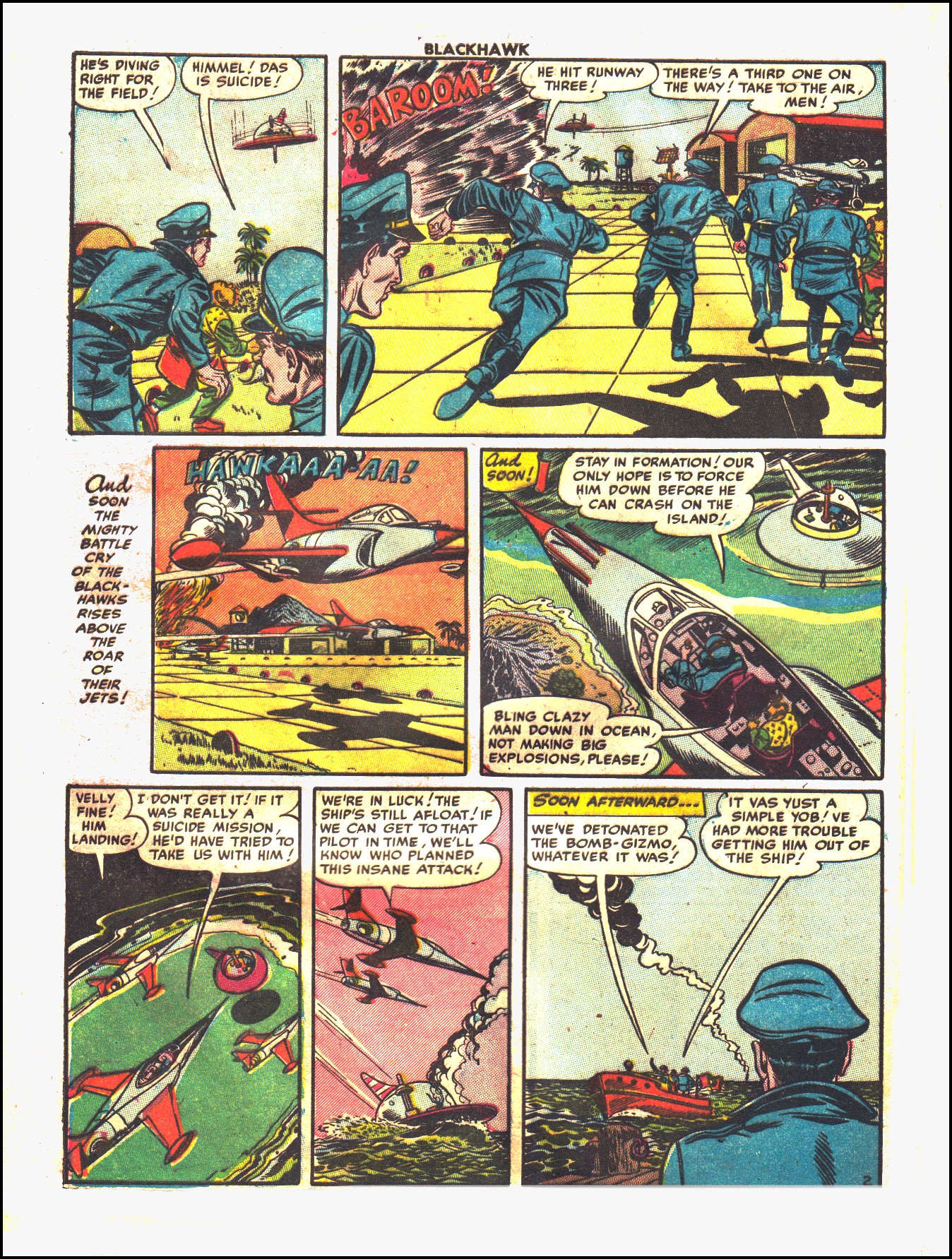 Read online Blackhawk (1957) comic -  Issue #54 - 28