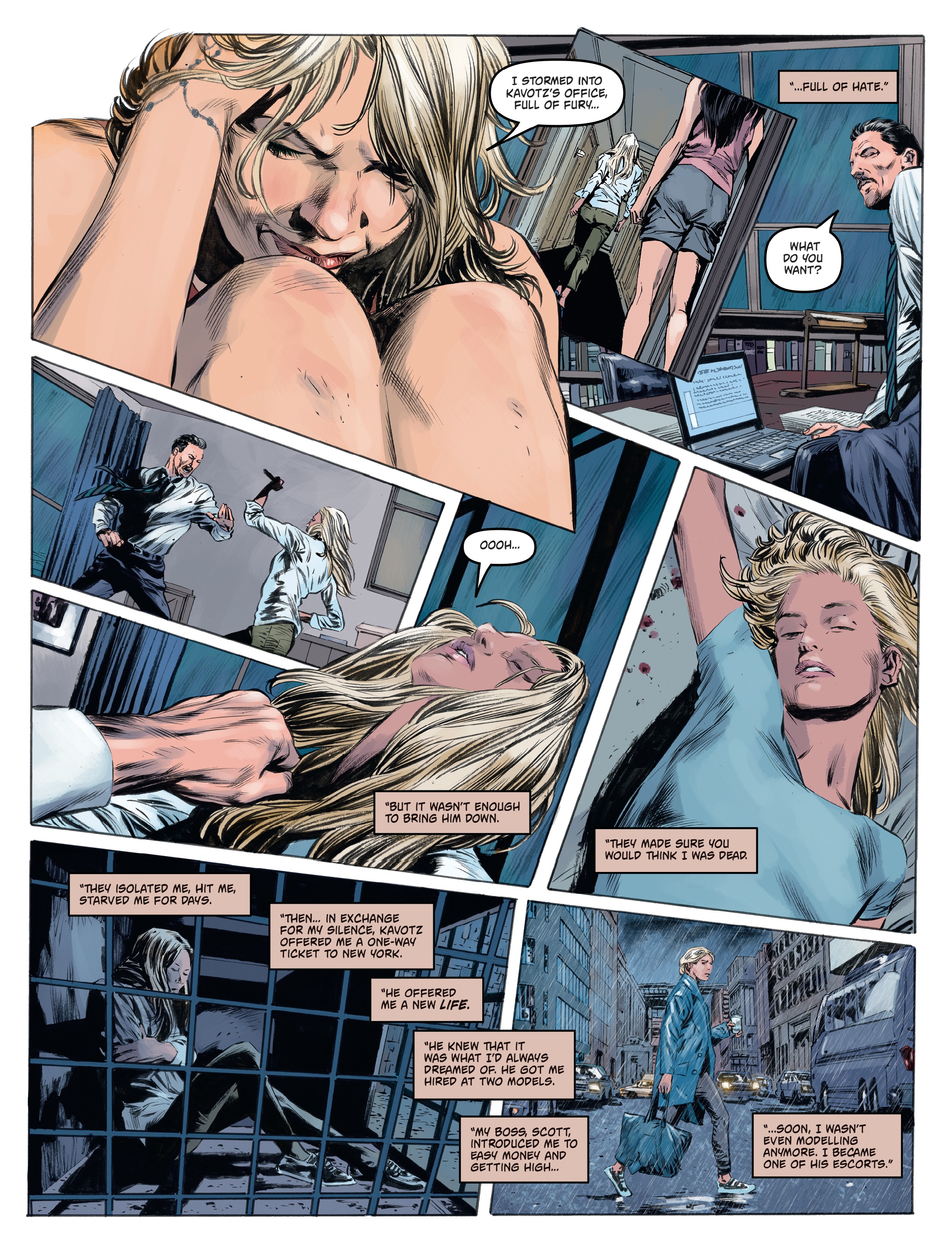Read online Amber Blake comic -  Issue #3 - 18