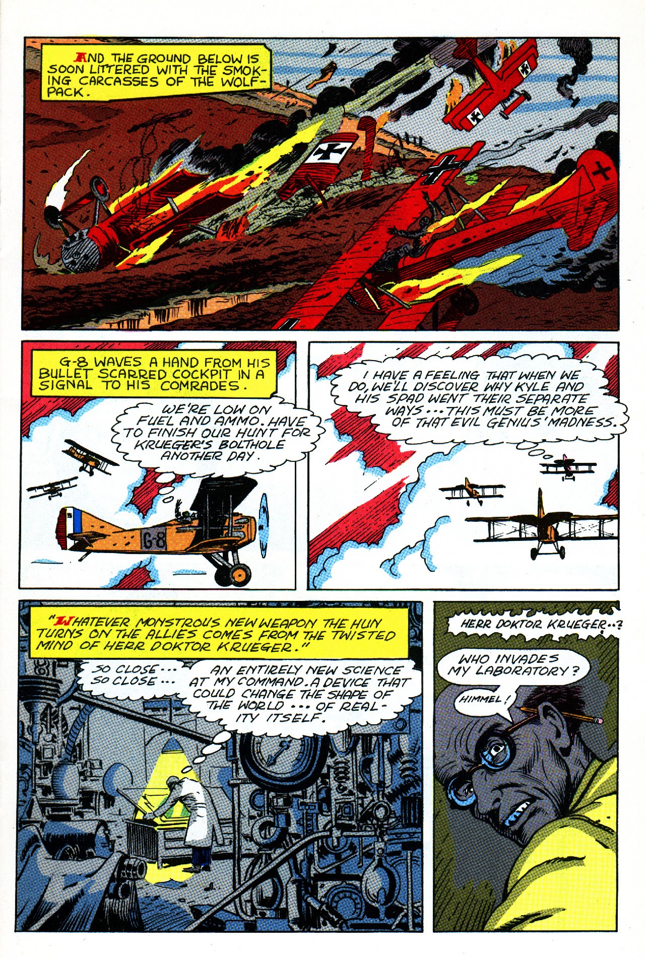 Read online G-8 And His Battle Aces comic -  Issue # Full - 6